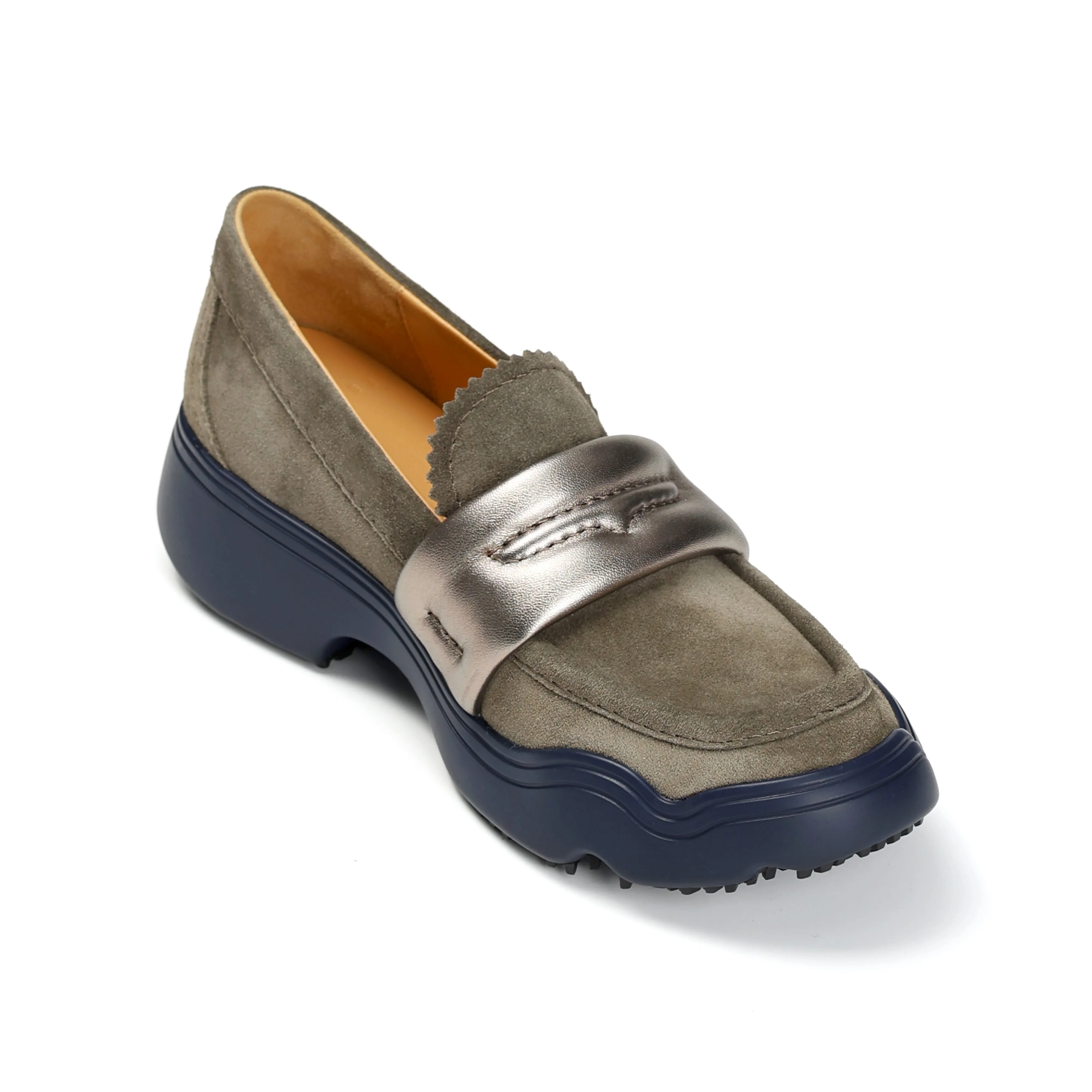 4CCCCEES SANHO LOA LOAFER - SMOKE GREY Cushioned heel Outdoor Fun
