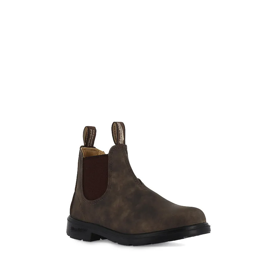 565 KIDS - RUSTIC BROWN LEATHER Trendy Design Sweat Wicking