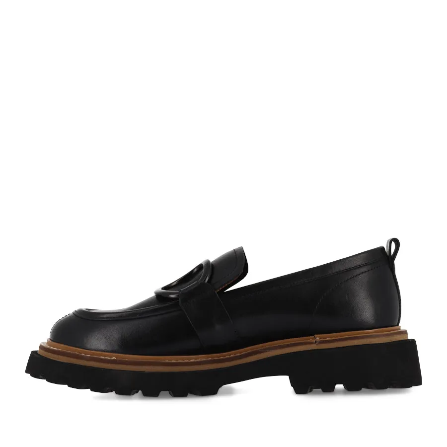 ABBI - BLACK LEATHER Cool Walk