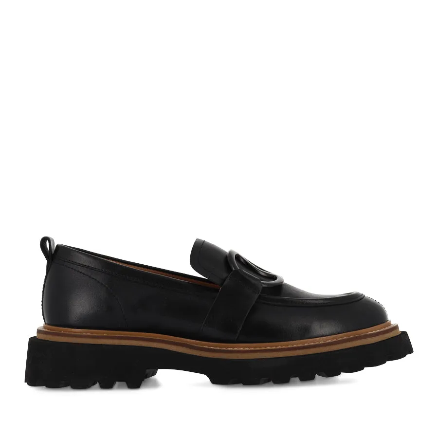 Clean Walk ABBI - BLACK LEATHER