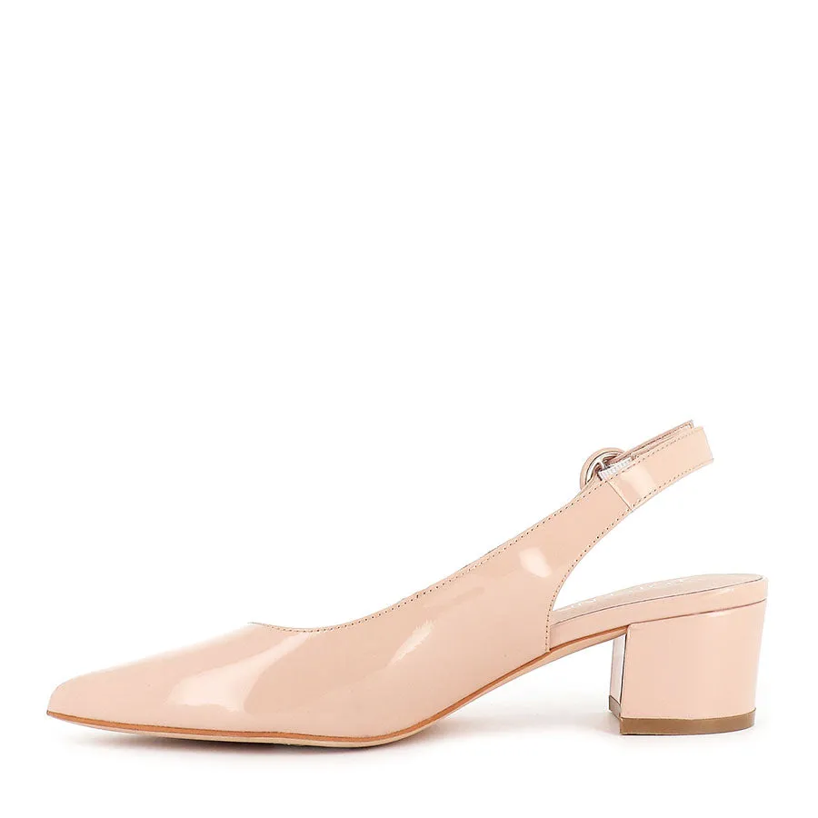 Loafer Style ABIGALE - NUDE PATENT LEATHER