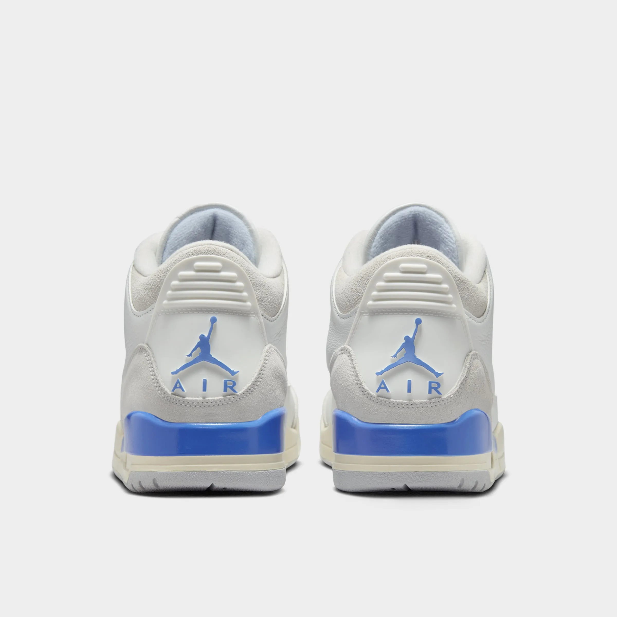 Pressure Distribution System Lace Up Style Jordan 3 Retro Summit White / Hydrogen Blue - Legend Blue