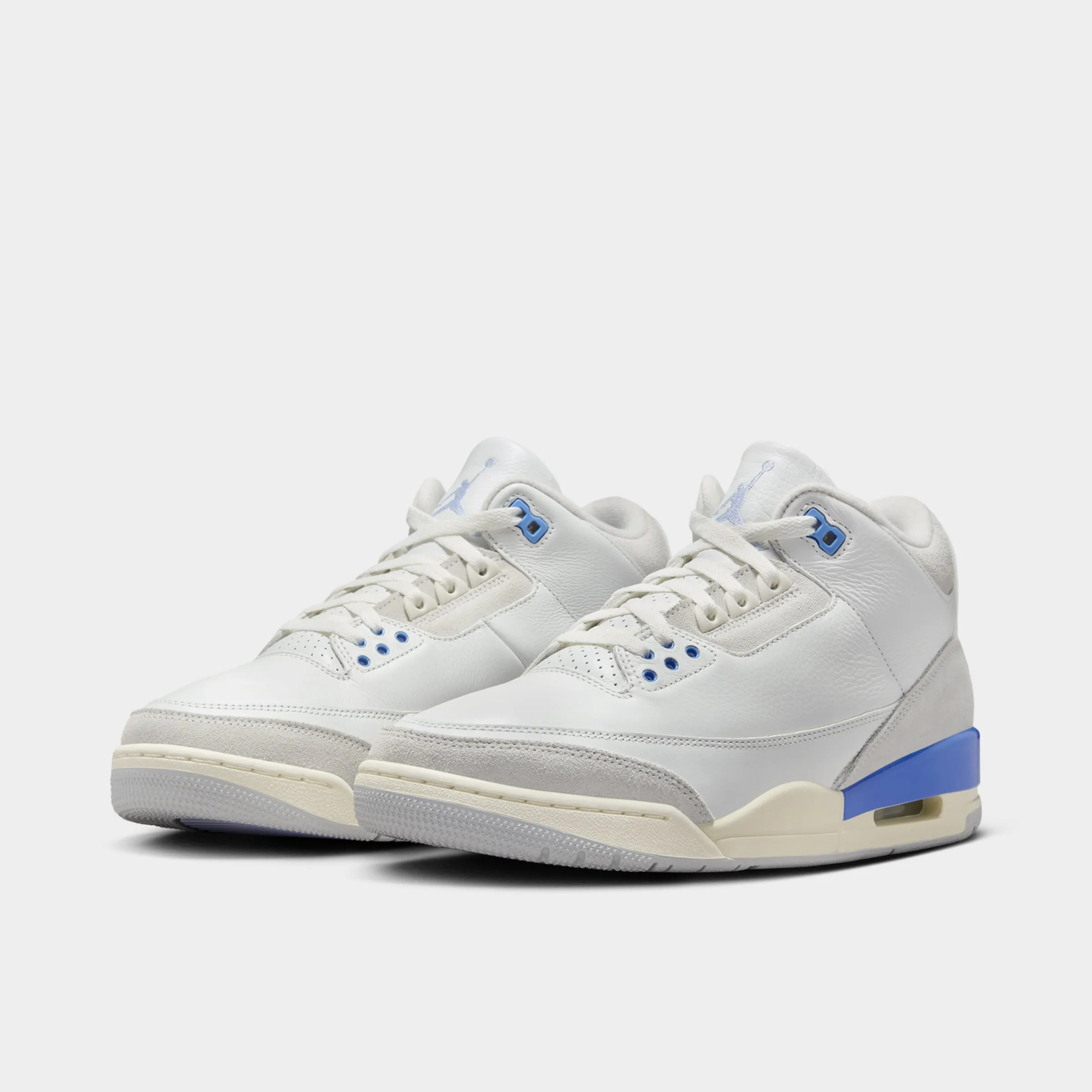 Active Fit Jordan 3 Retro Summit White / Hydrogen Blue - Legend Blue