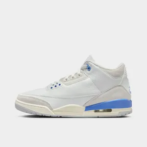 Proprioceptive Feel Sturdy Laces Jordan 3 Retro Summit White / Hydrogen Blue - Legend Blue