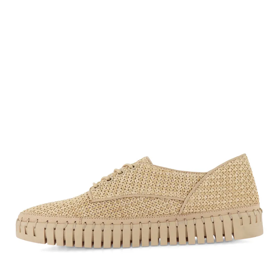 HAMBURG - CAMEL RAFFIA Abrasion Resistant Construction