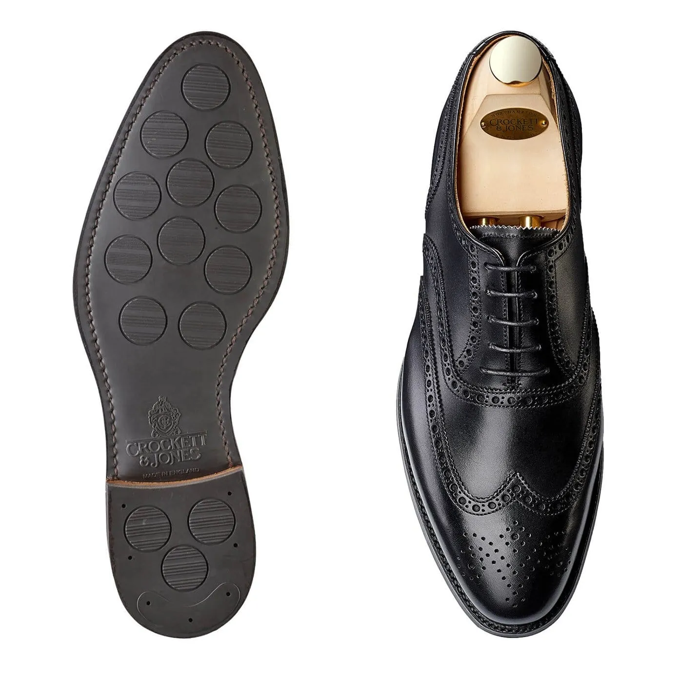 Long-Lasting Durability Sharp Look Westgate 2 Black Calf