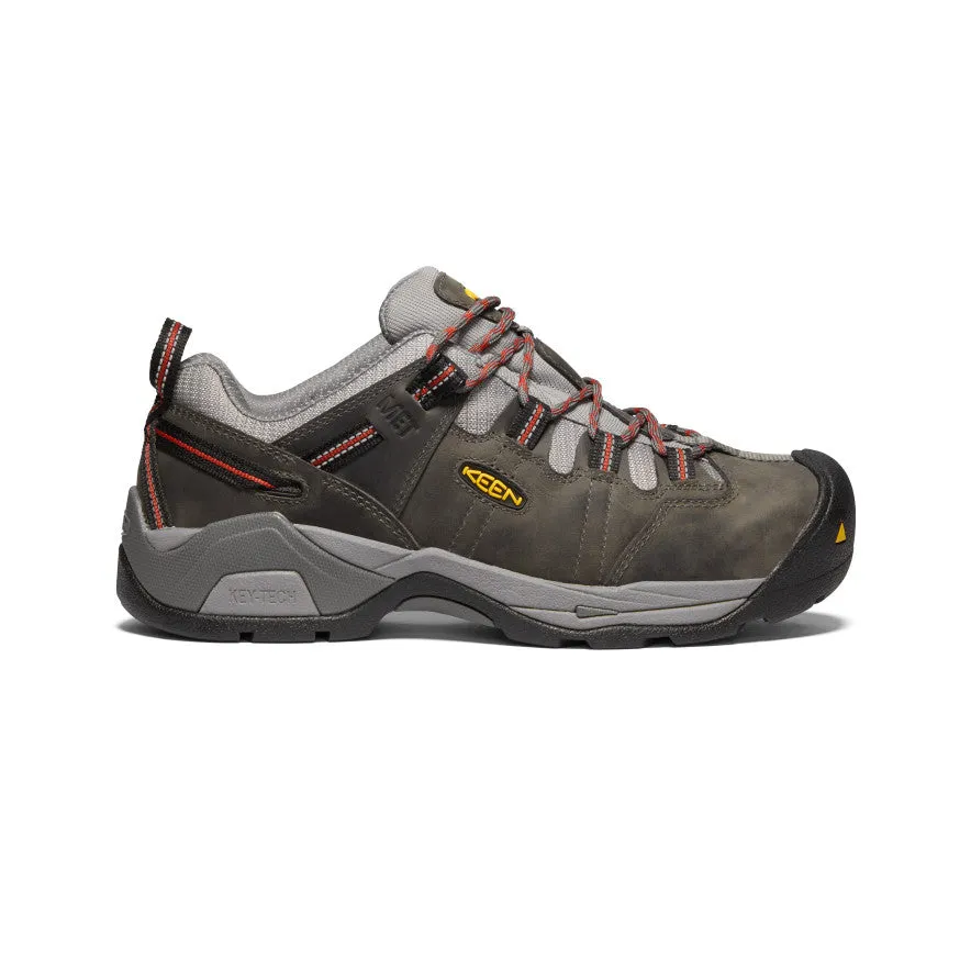Men's Detroit XT Internal Met (Steel Toe)  |  Steel Grey/Bossa Nova Rubber Sole upper - type