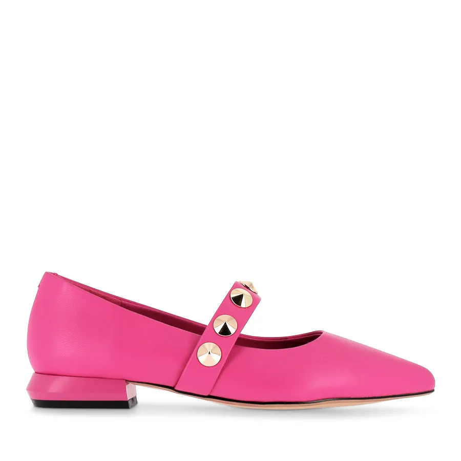 Lightweight Footwear Harbor Look REED - HOT PINK LEATHER