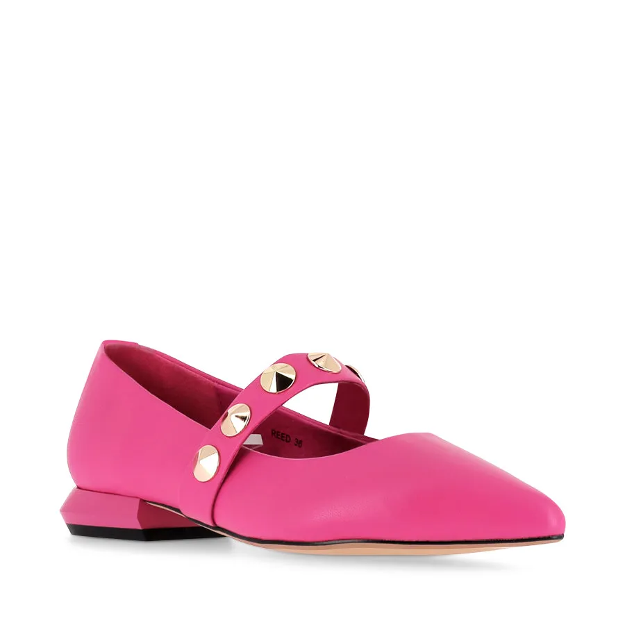 Press Mood REED - HOT PINK LEATHER