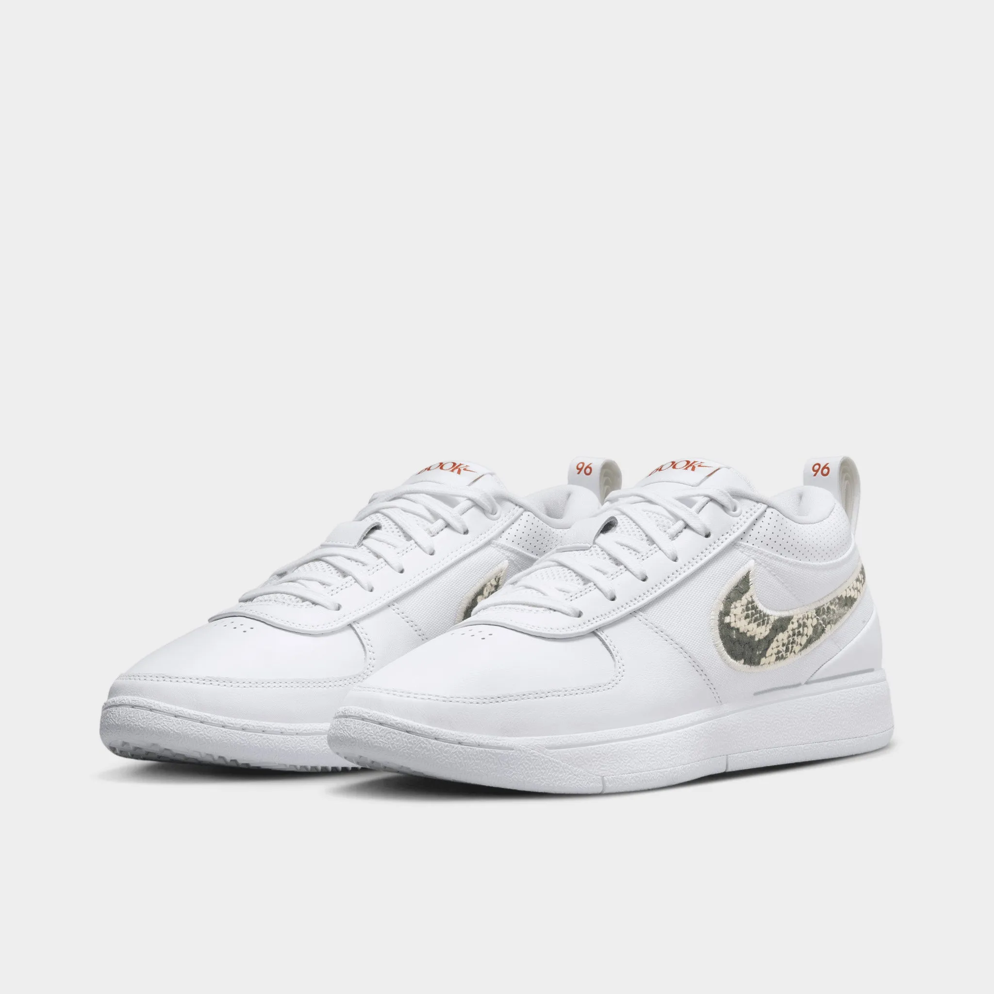 Nike Book 1 White / Light Orewood Brown - Burnt Sunrise Black Compression Midsole Trendy