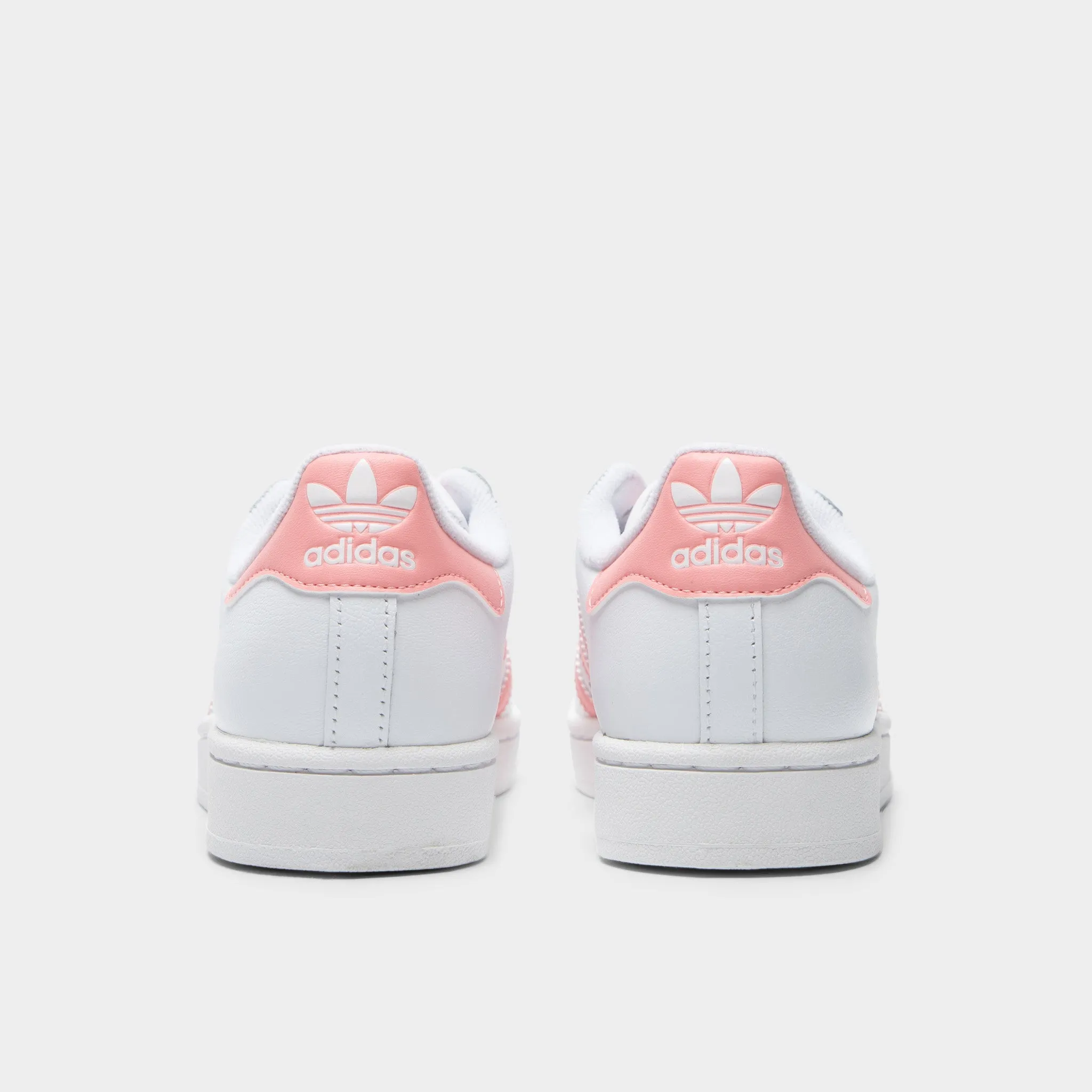 football boots adidas Junior's Superstar 2 White / Semi Pink Spark