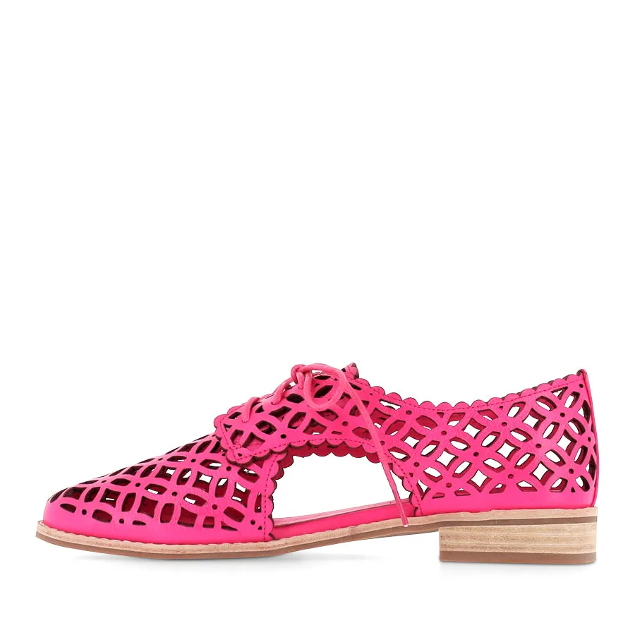 Timeless Design ADDYST - HOT PINK LEATHER