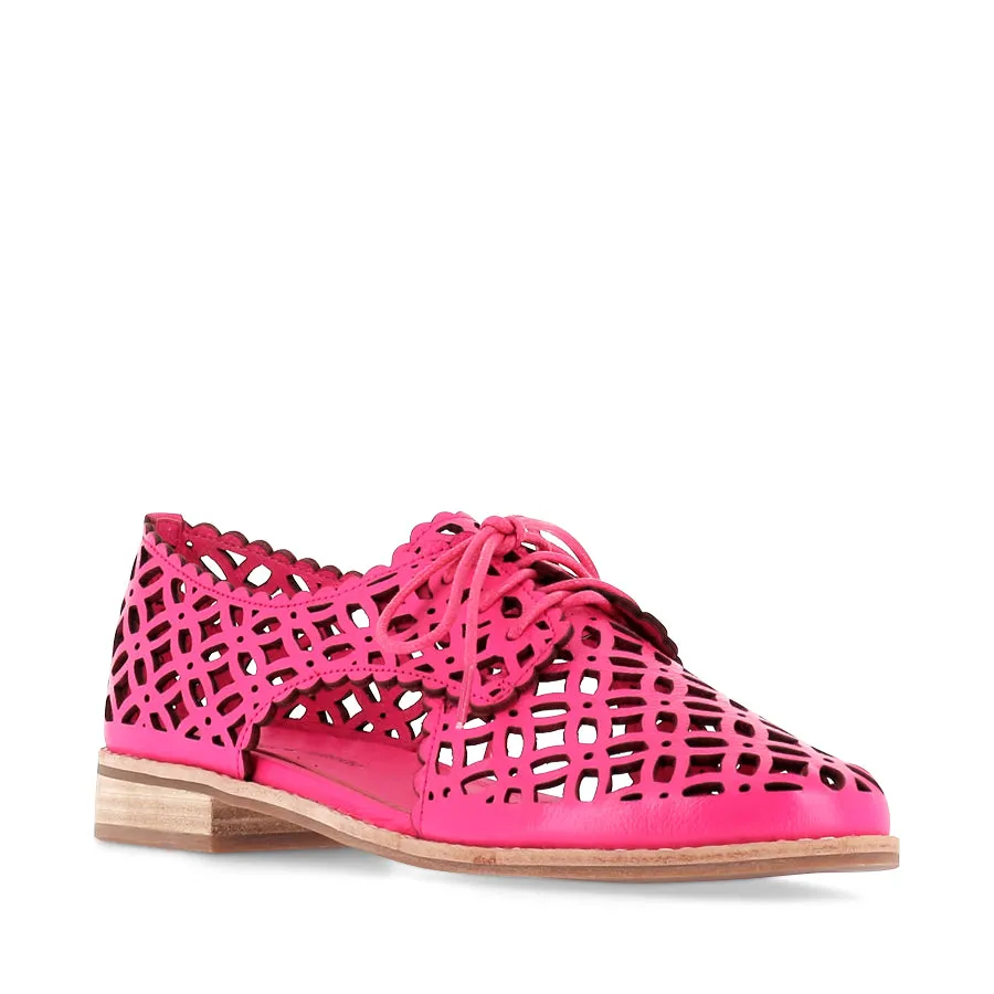 Stylish casual wear trend pick ADDYST - HOT PINK LEATHER