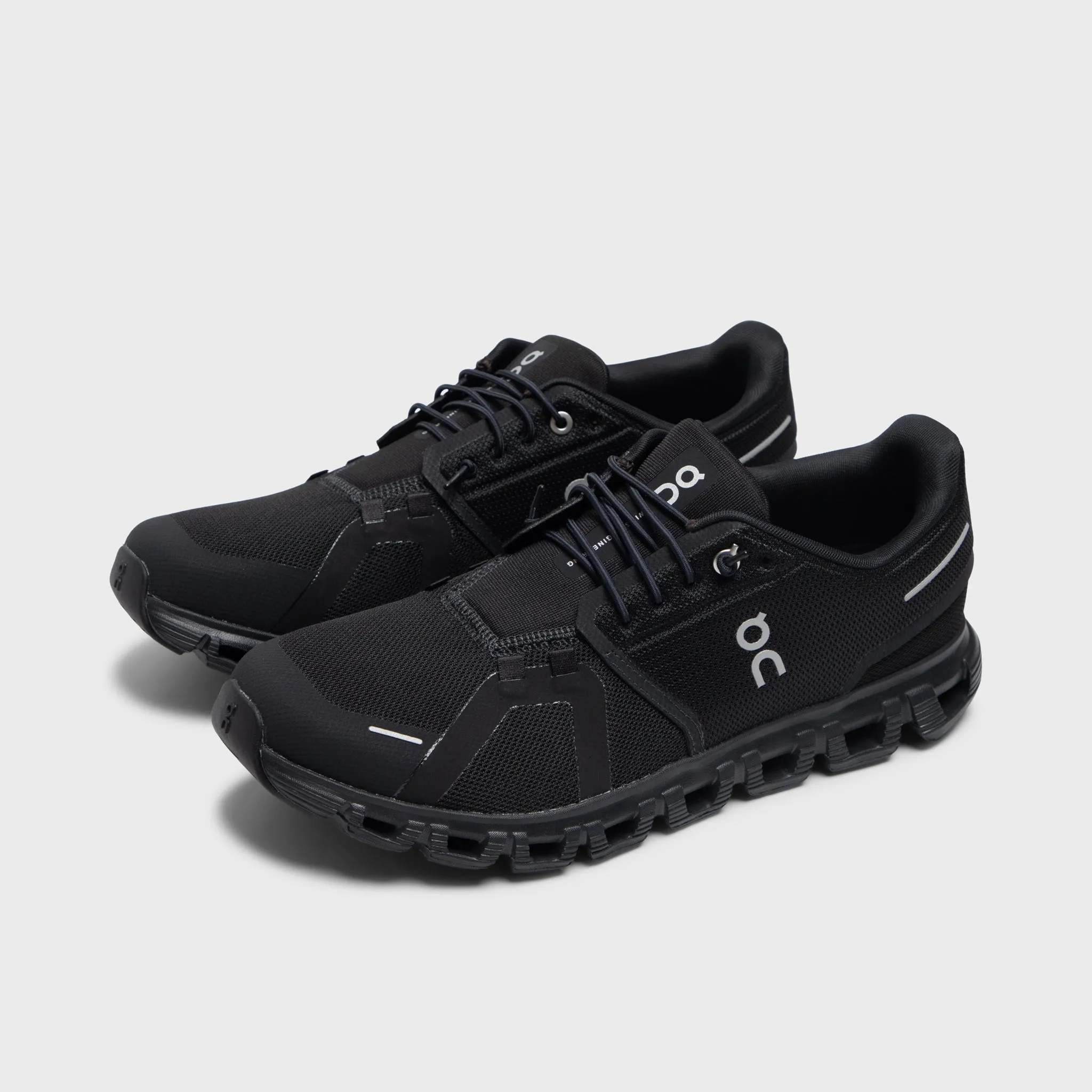 On Running Cloud 6 Black / Black On Foot CushionedMidsole