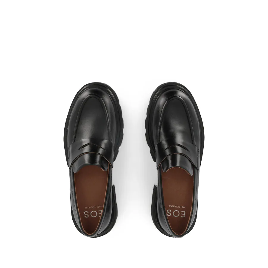 Bold Sprint Chic Detail ADE - BLACK LEATHER