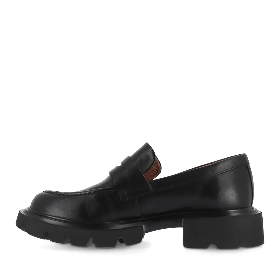ADE - BLACK LEATHER Foot Free Effortless Wear