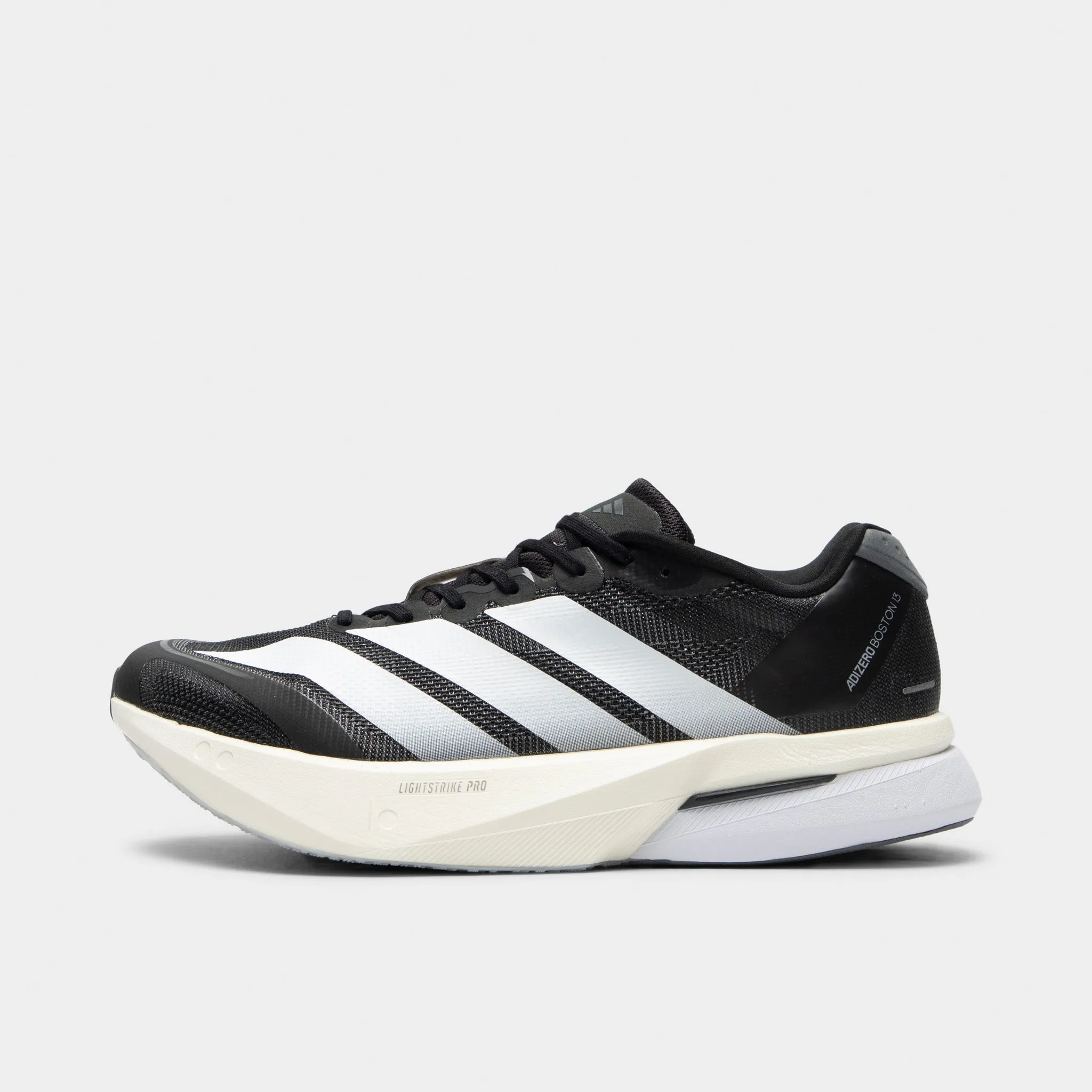 Comfortable Toe Kinetic Motion Engine adidas Adizero Boston 13 Black / White - Grey