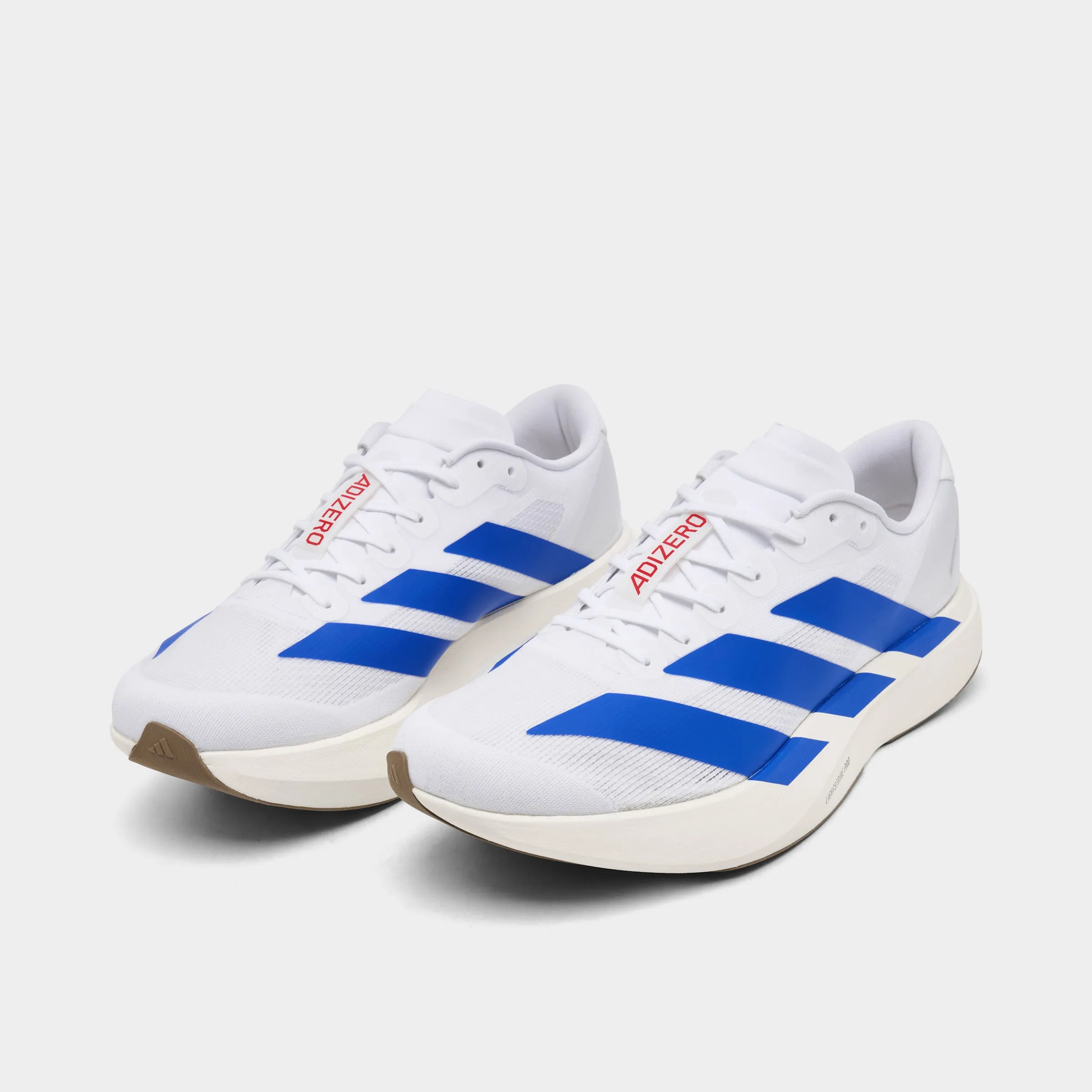 All Day Moisture Wicking Fabric adidas Adizero EVO SL White / Blue - Blue