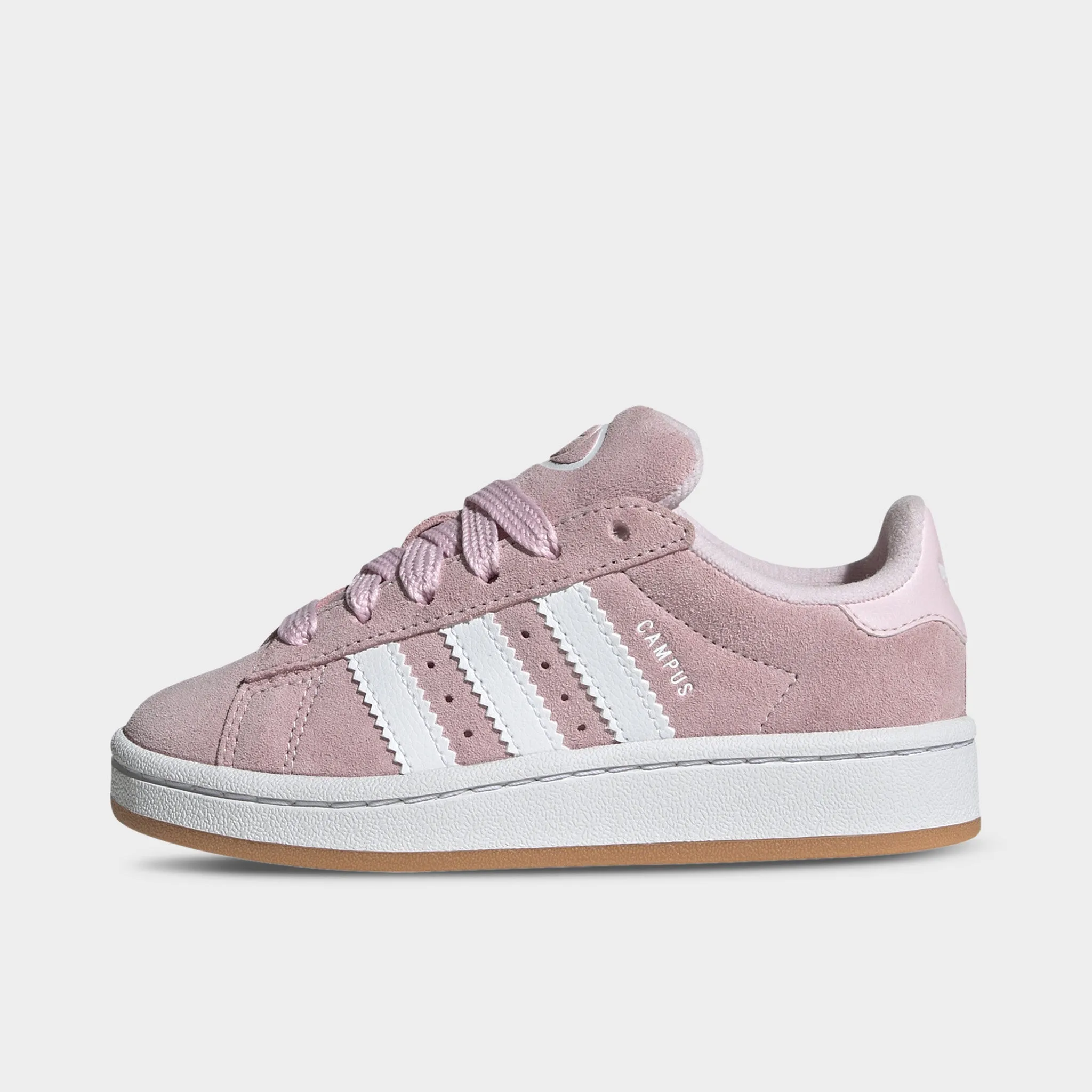Walk Time adidas Children's Campus 00s Cloud Pink / White - Gum