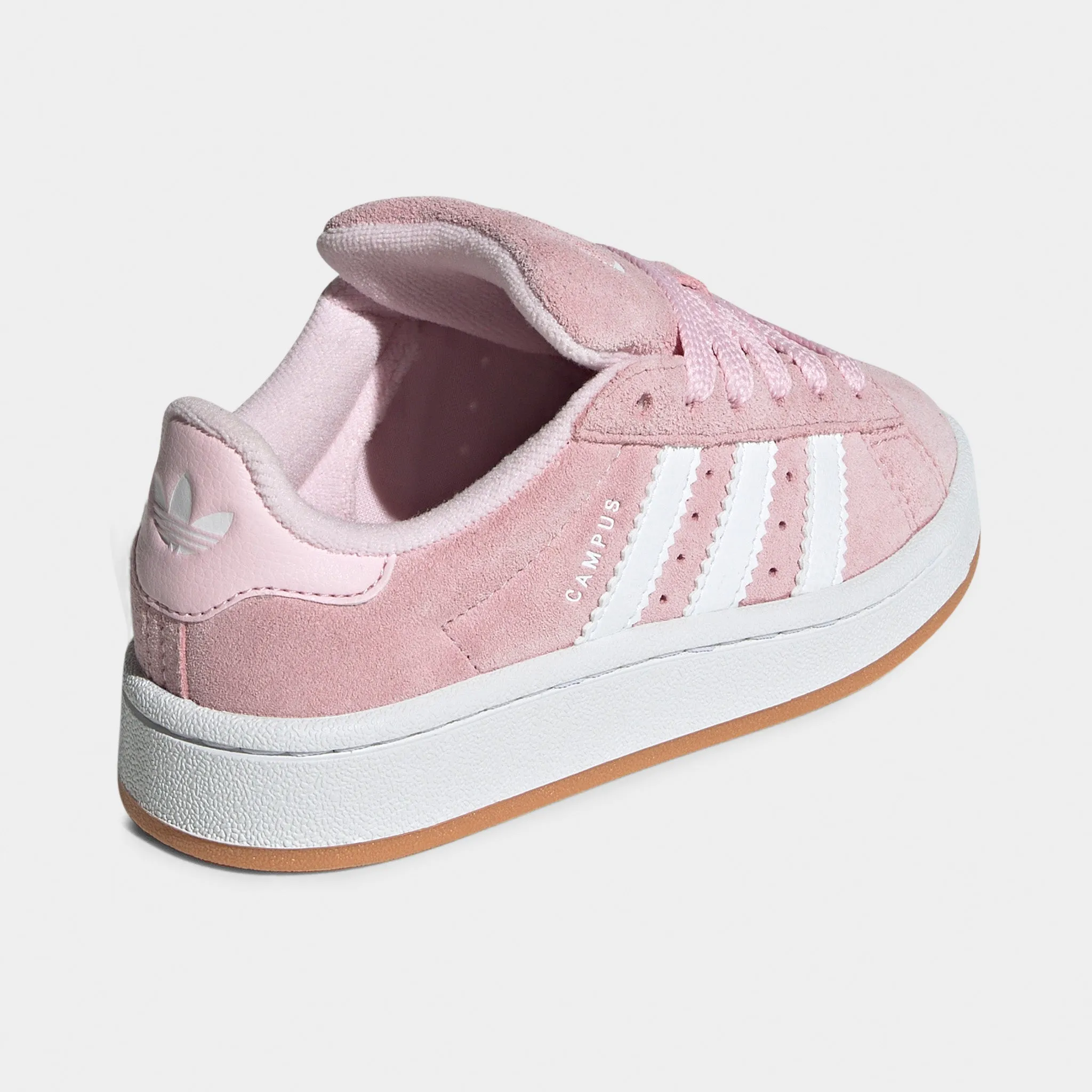 adidas Children's Campus 00s Cloud Pink / White - Gum athlete - style