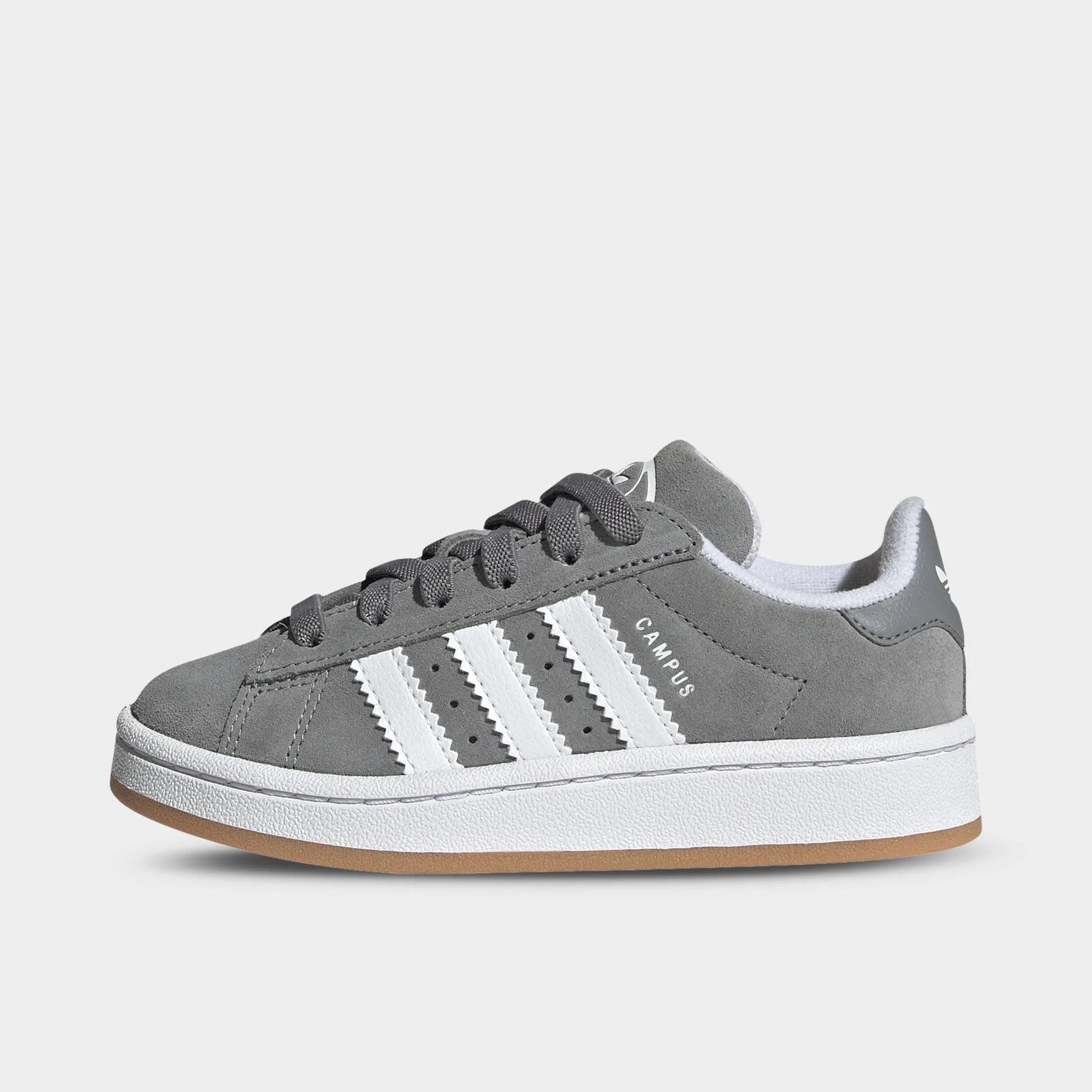 Cushioned Design most formal adidas Children's Campus 00s Grey Three / White - Gum