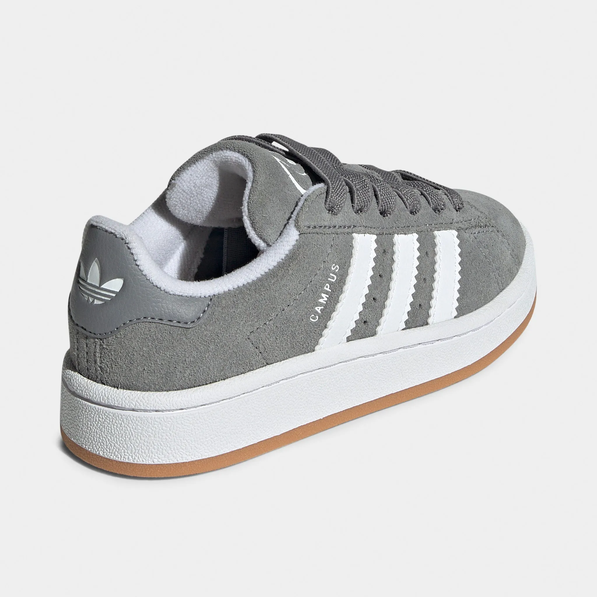 work - appropriate adidas Children's Campus 00s Grey Three / White - Gum