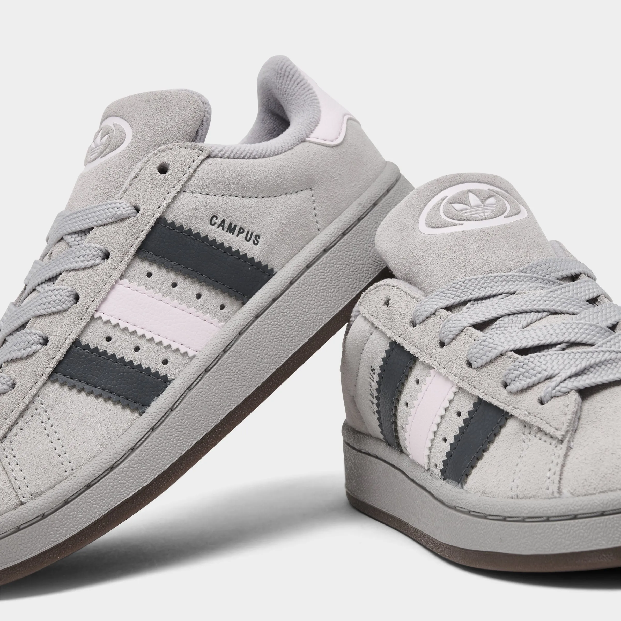 adidas Children's Campus 00s Grey Two / Grey Five - Almost Pink least breathable Secure stability
