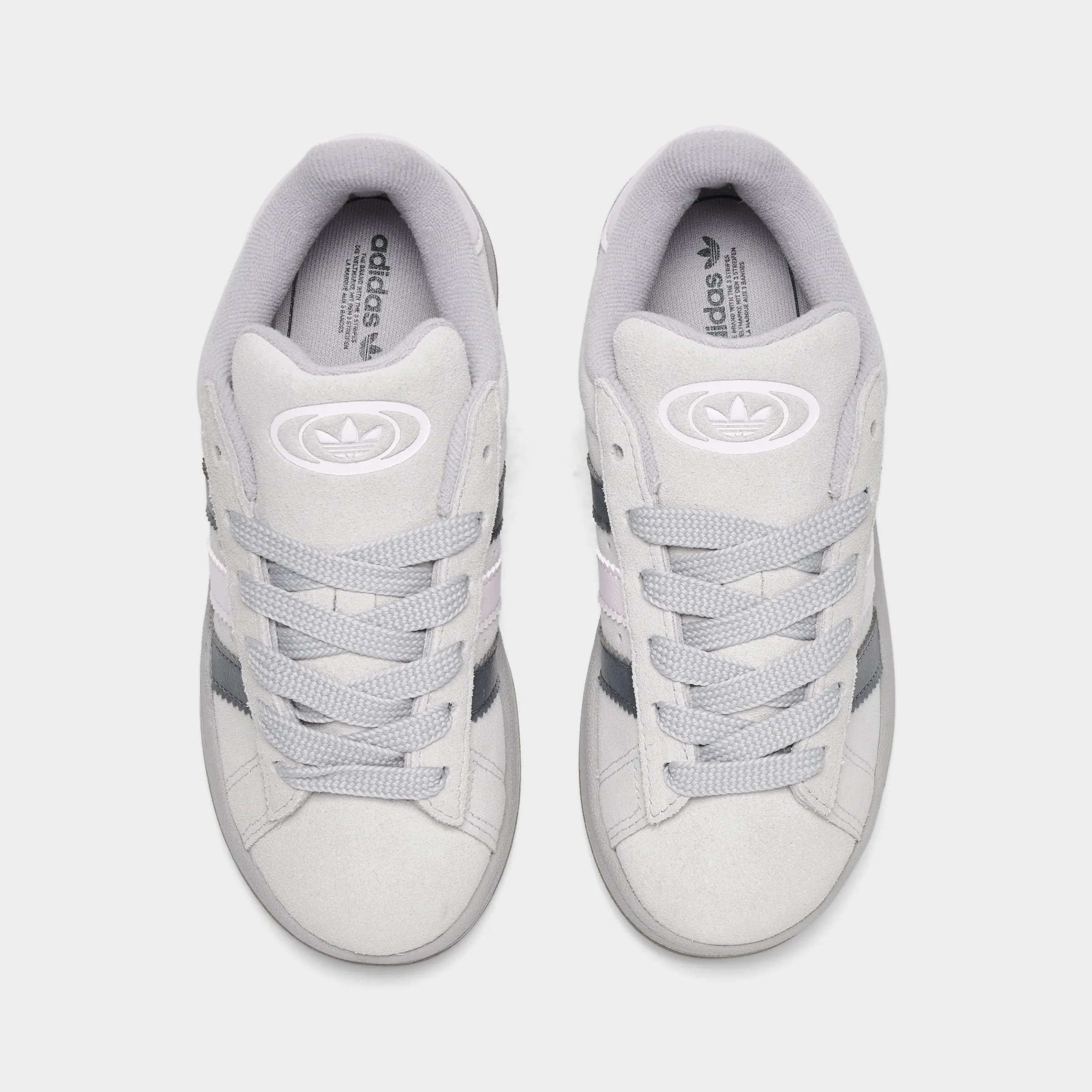 adidas Children's Campus 00s Grey Two / Grey Five - Almost Pink Sturdy materials