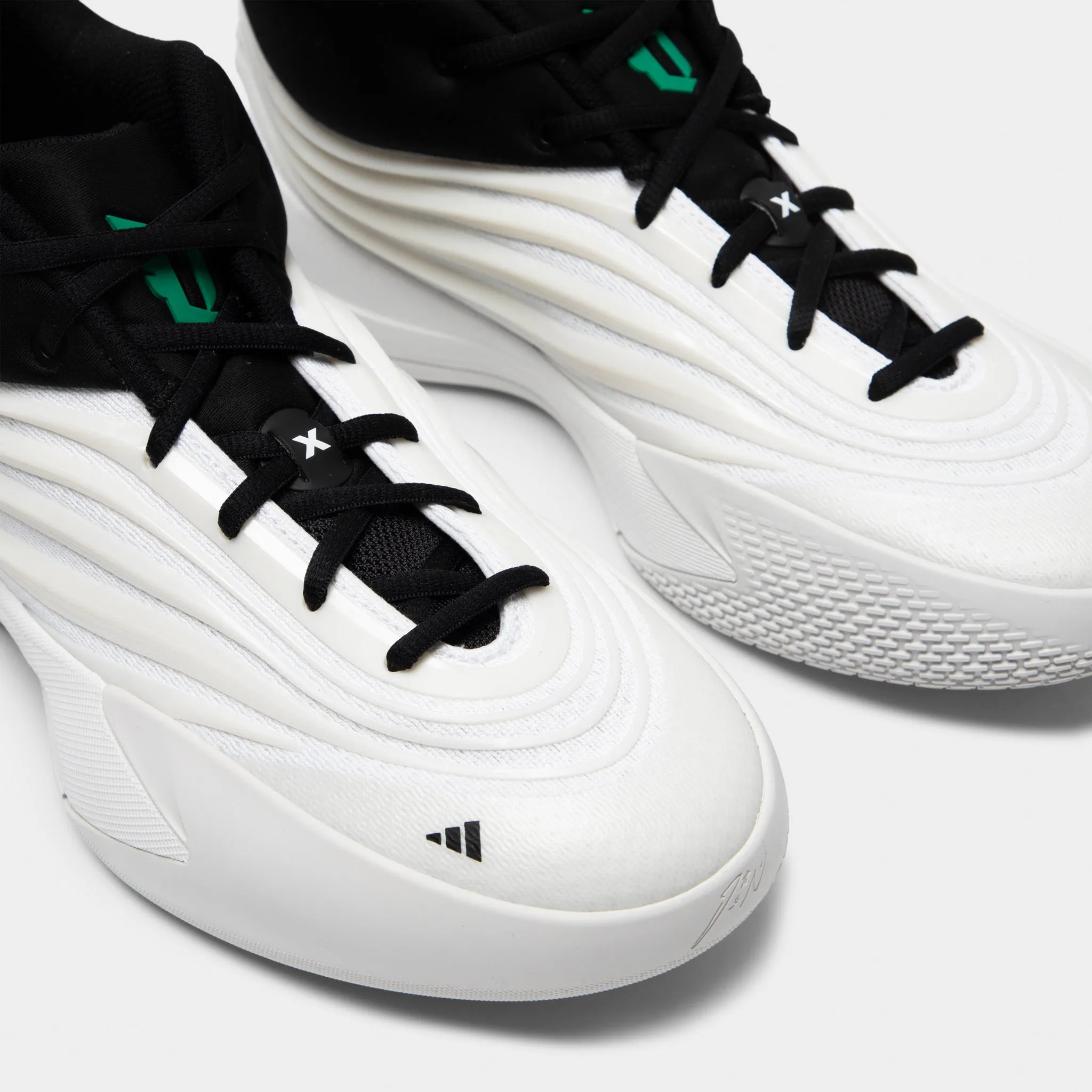 Heel To Toe Drop Impact Resistant Framework adidas Dame X Zero Mountain / Black - Court Green