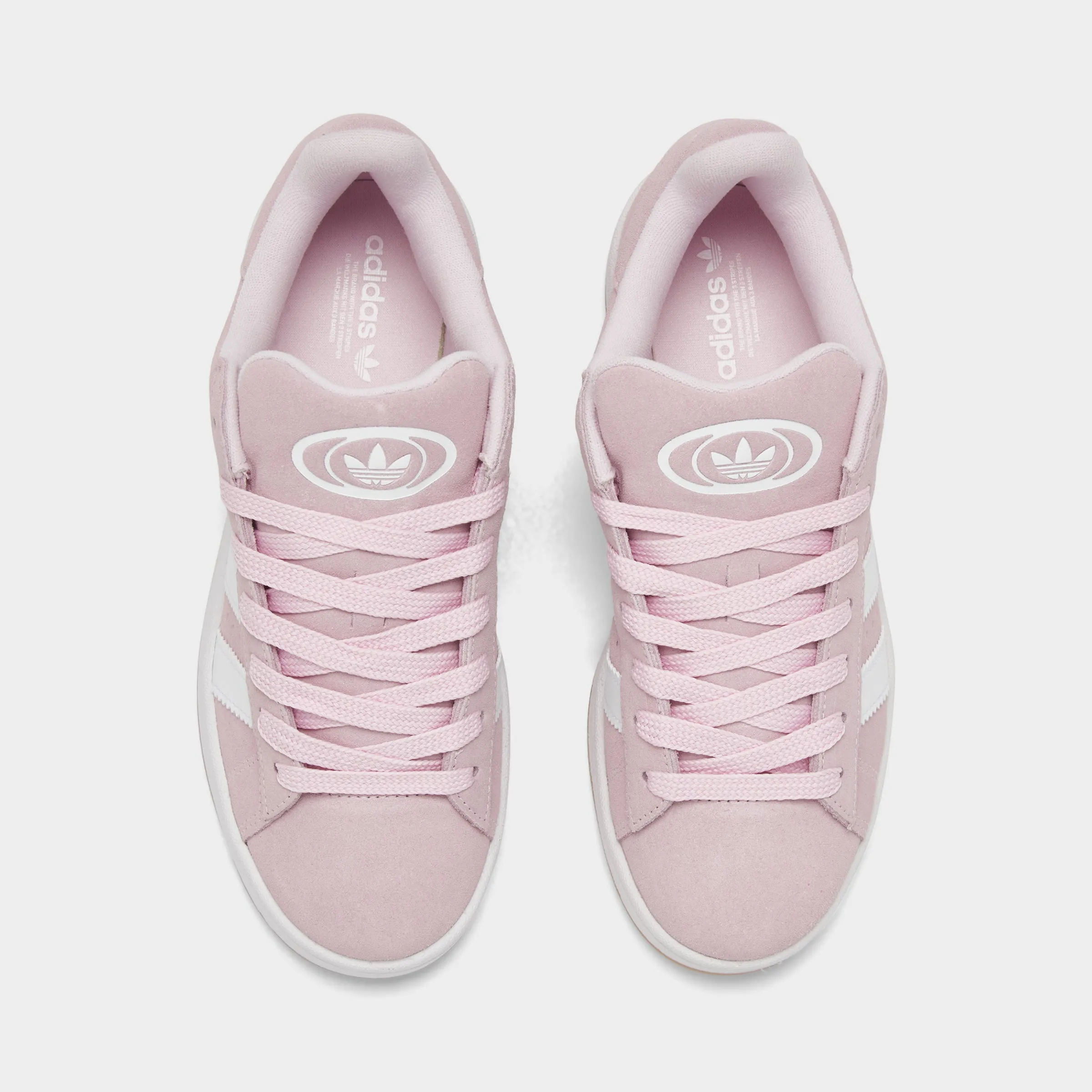 Fashion Accent adidas Juniors' Campus 00s Clear Pink / White - Gum