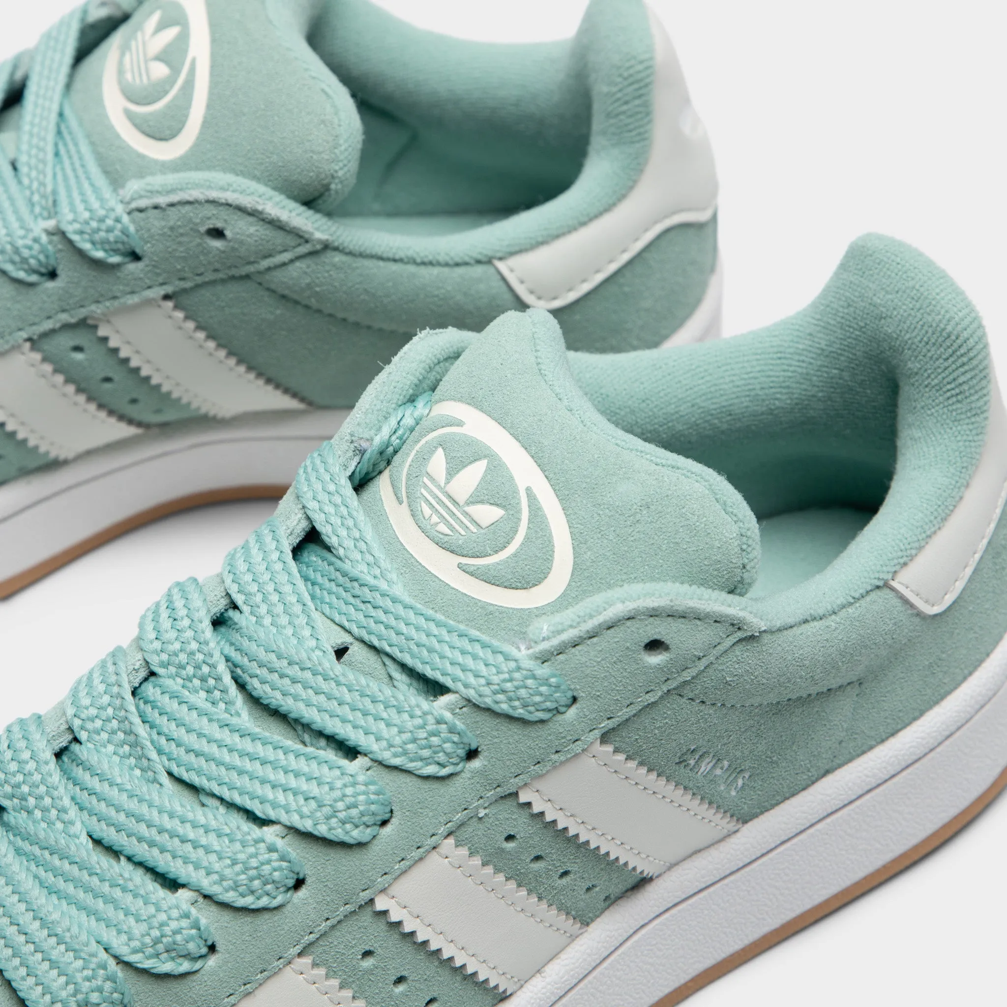 adidas Juniors' Campus 00s Haze Green / Grey - Gum driest trendy teenagers' looks