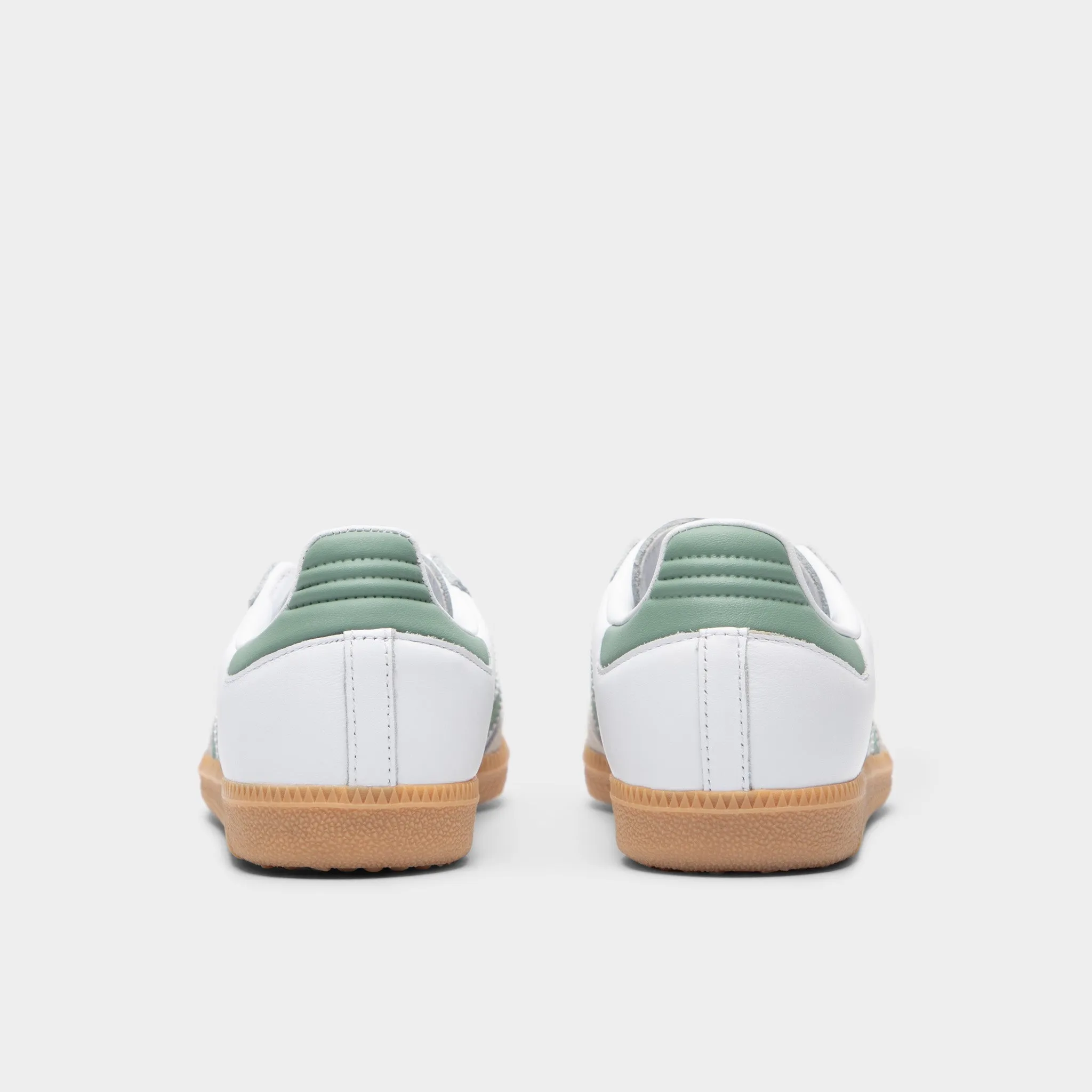 Trendy Design Memory Foam Lining adidas Juniors' Samba OG Footwear White / Silver Green - Gum