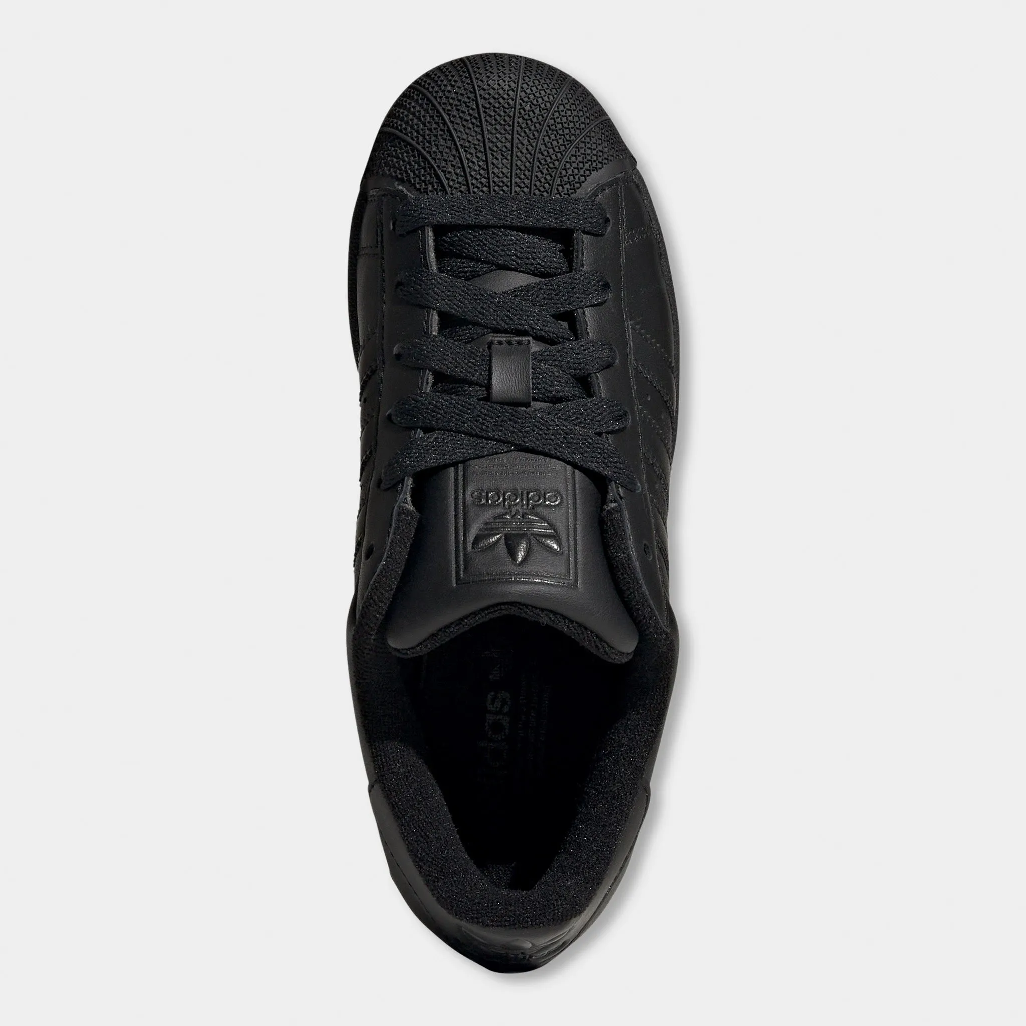 SyntheticUpper Foam Midsole adidas Juniors' Superstar II Core Black / Core Black - Core Black