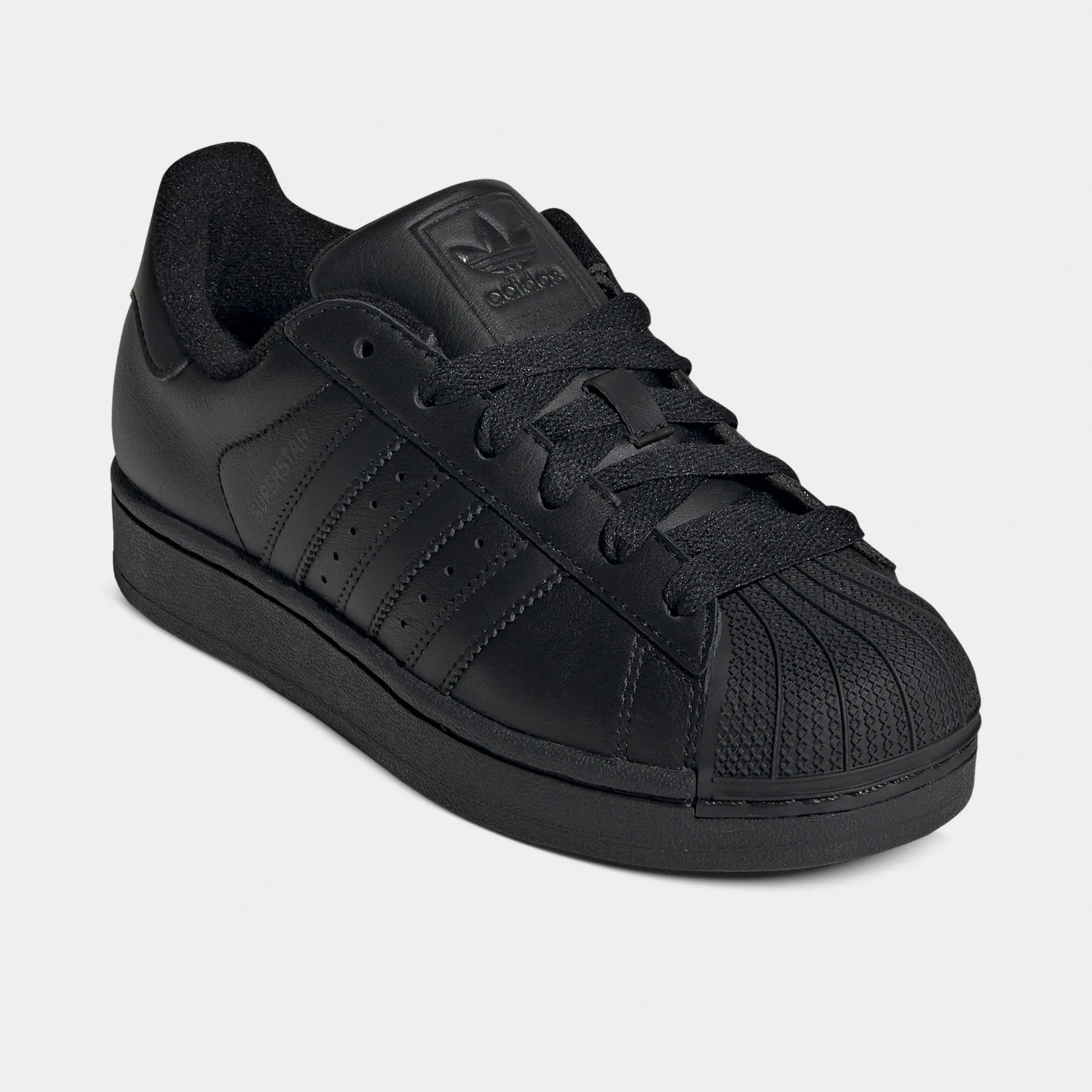 adidas Juniors' Superstar II Core Black / Core Black - Core Black Total Comfort