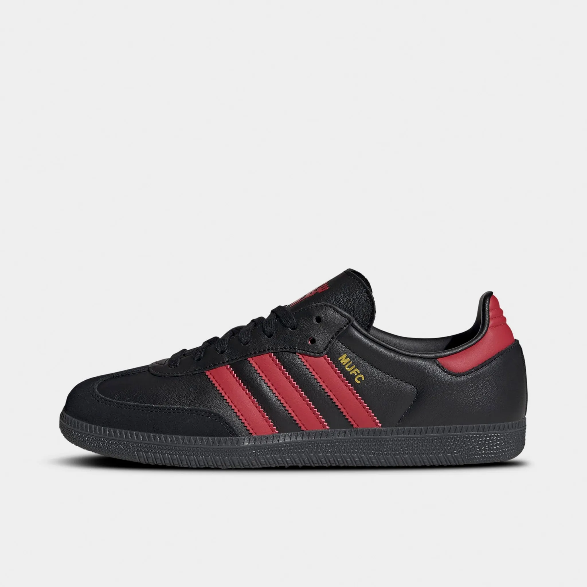 Vegan Leather Alternatives adidas MUFC Samba Black / Red