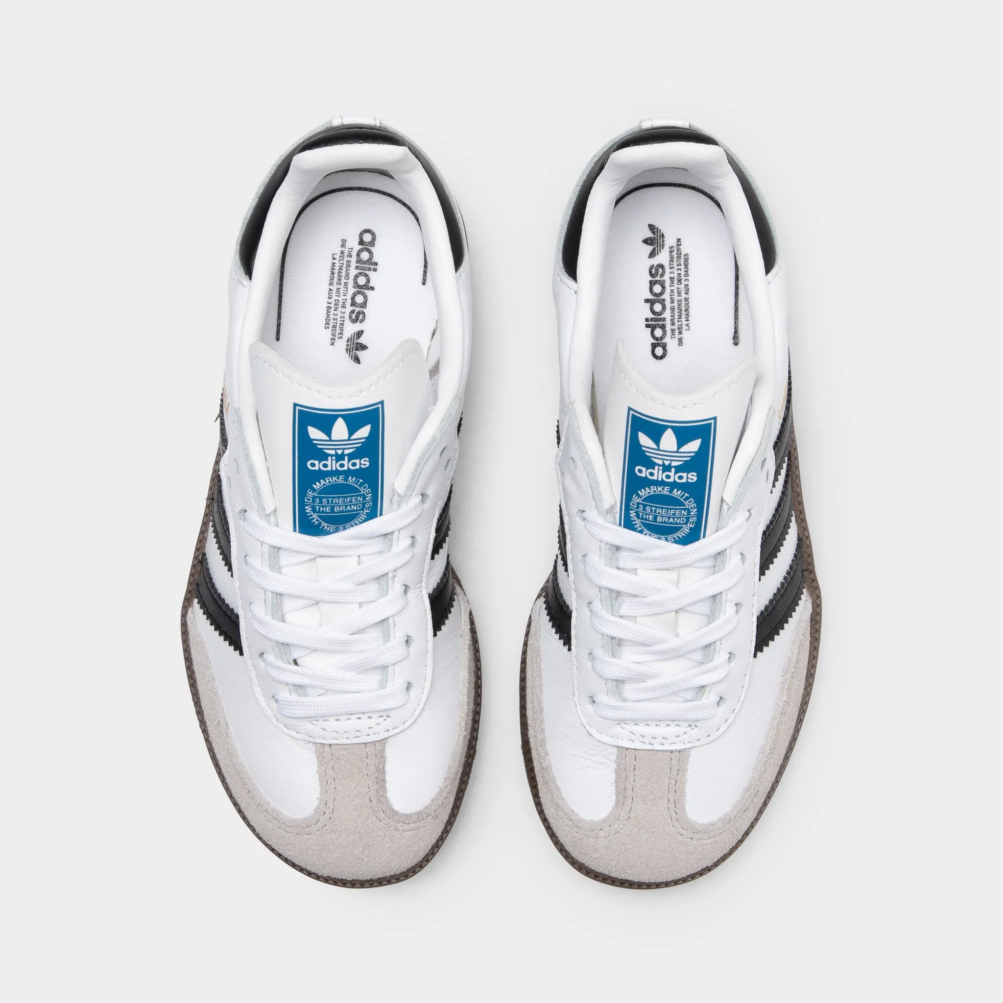 Stability Focus adidas Originals Children's Samba OG Cloud White / Core Black - Gum