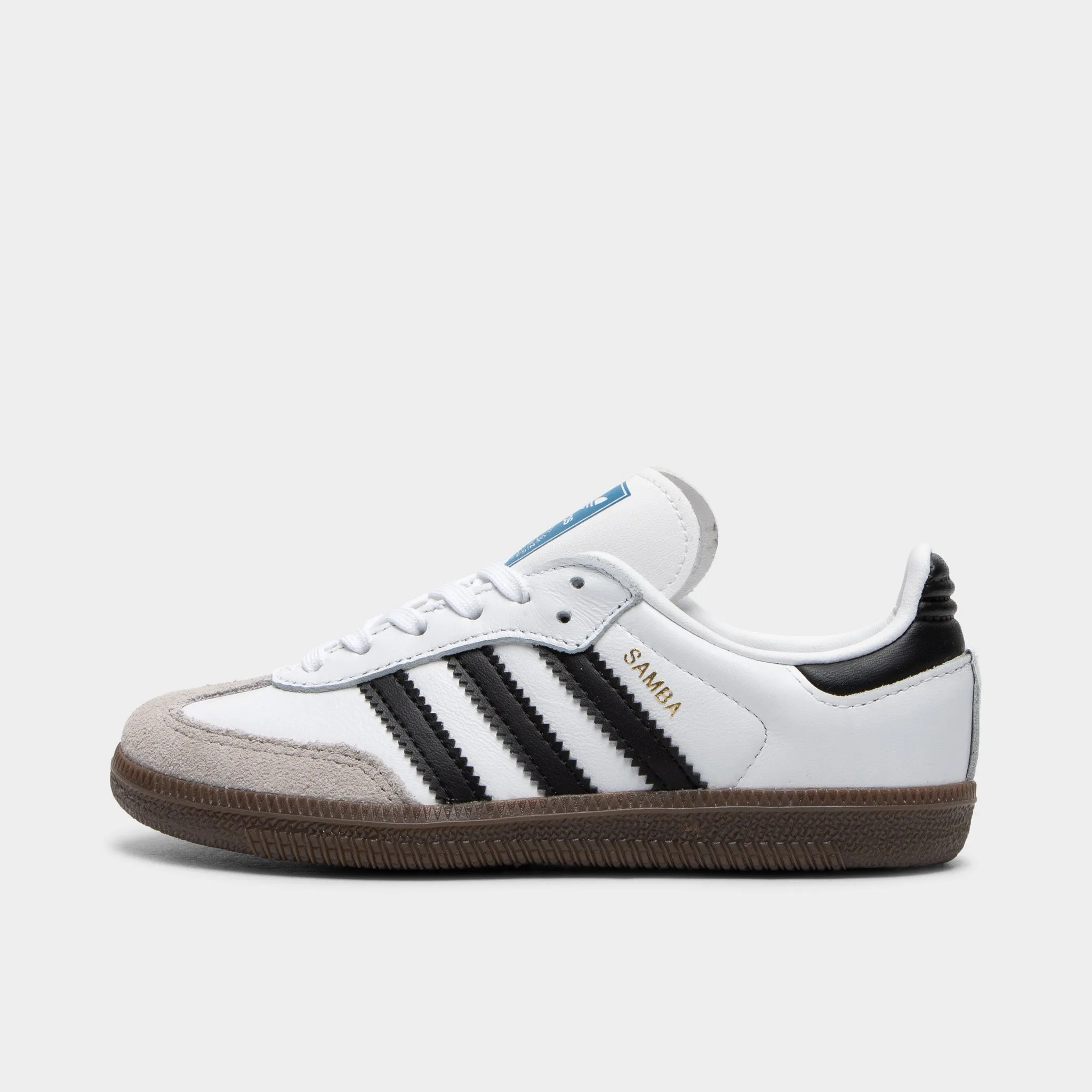 adidas Originals Children's Samba OG Cloud White / Core Black - Gum Office Ready