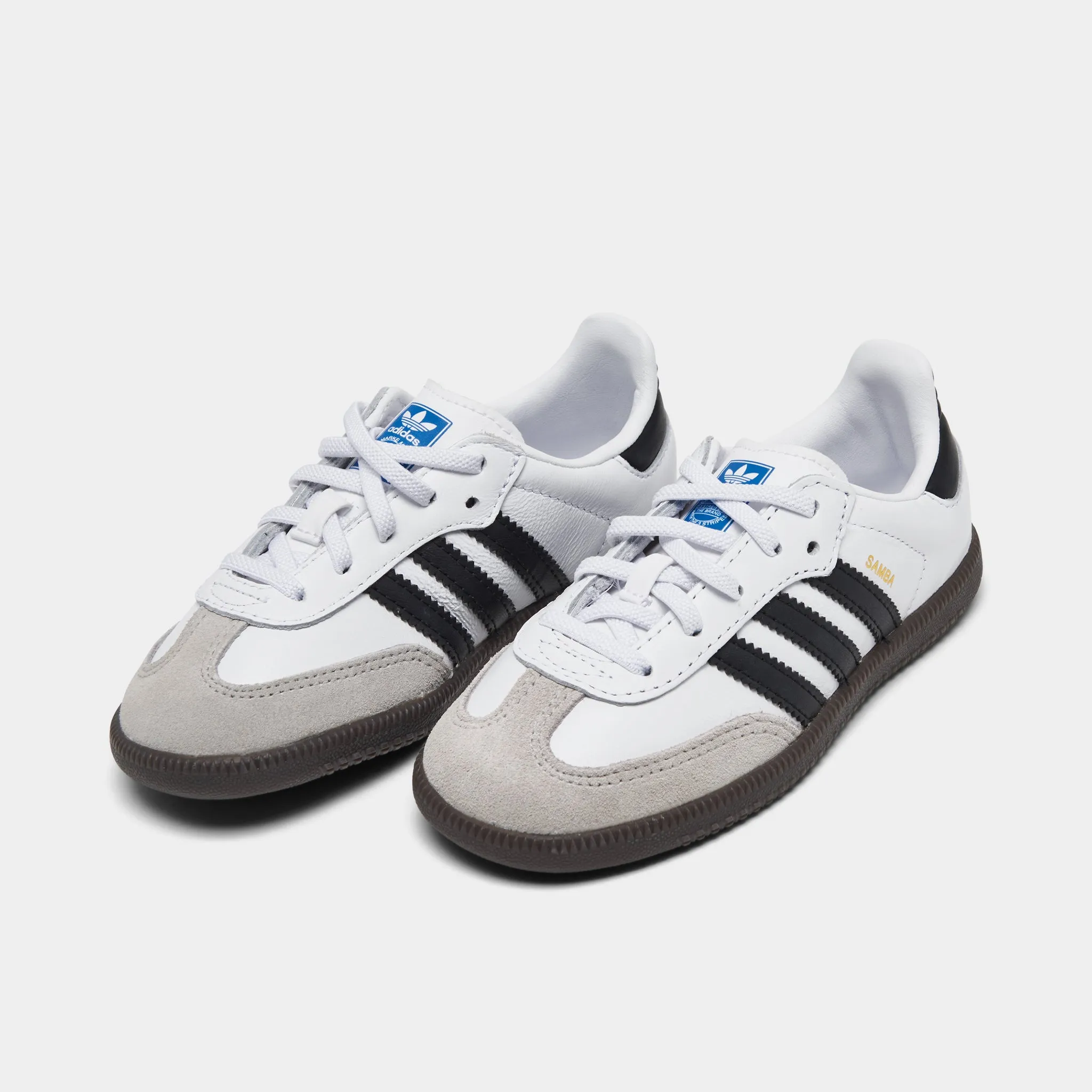 Structured Edge Smooth Motion adidas Originals Infants' Samba OG Cloud White / Core Black - Gum