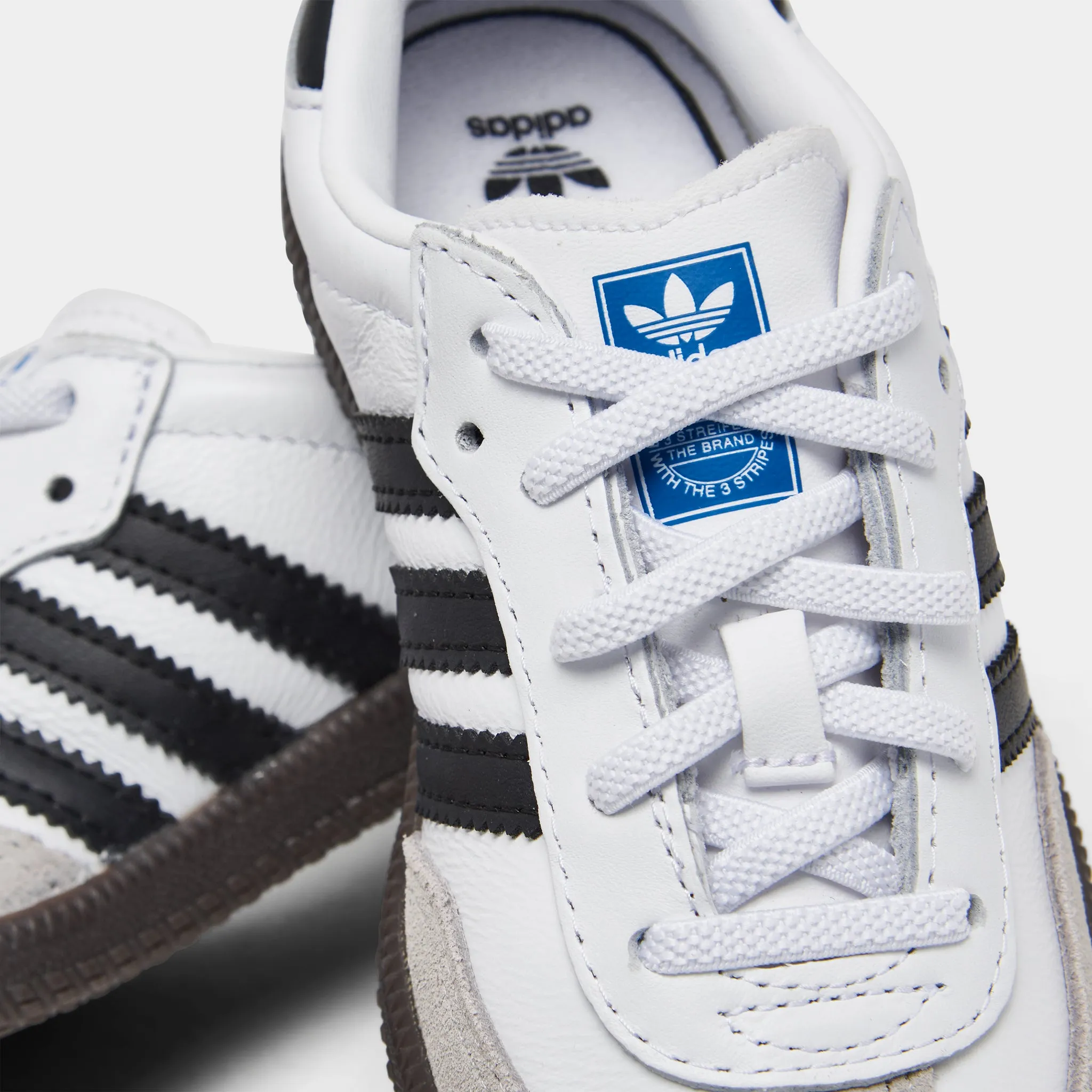Compact Fit adidas Originals Infants' Samba OG Cloud White / Core Black - Gum