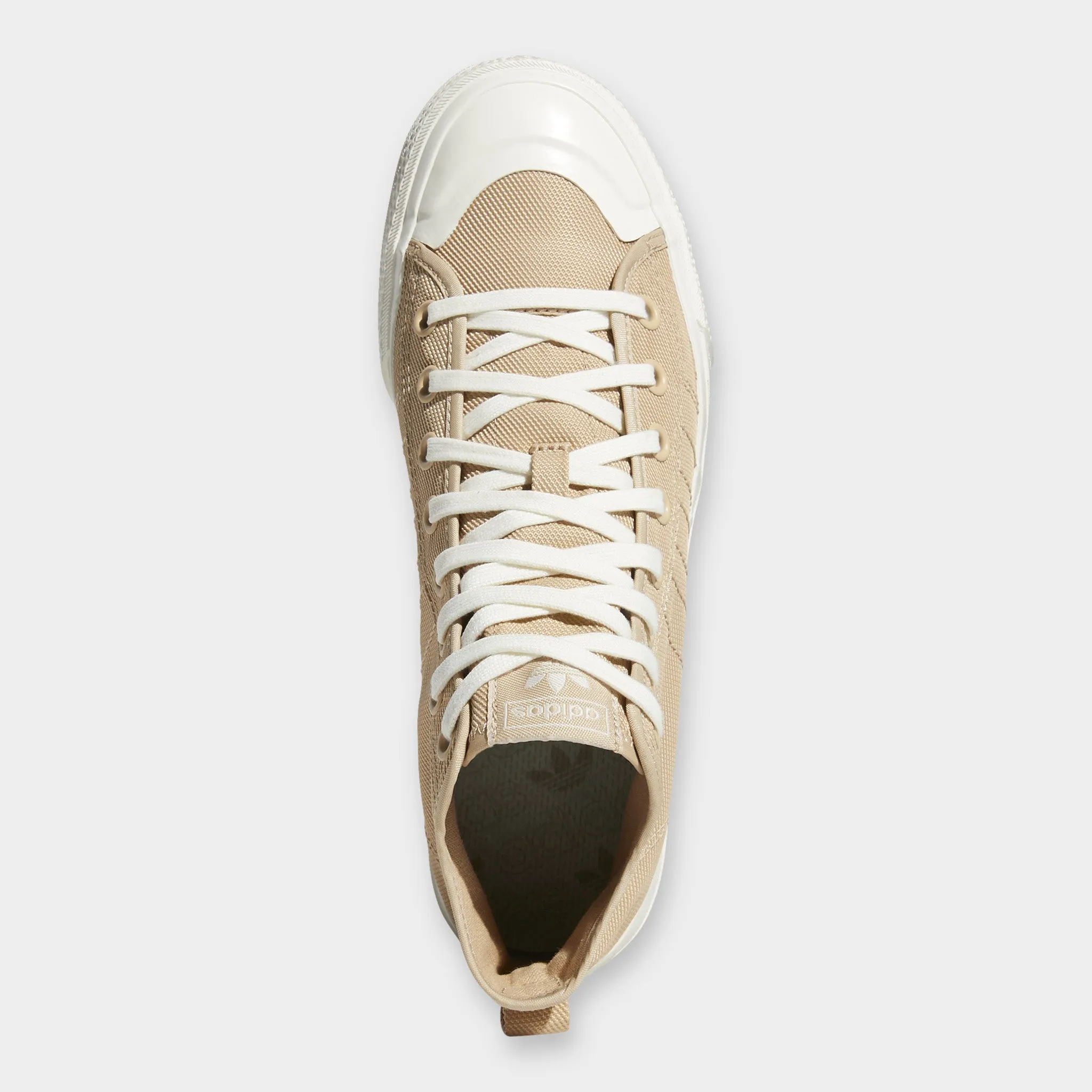 Lightweight Material adidas Originals Nizza Hi RF / St Pale Nude