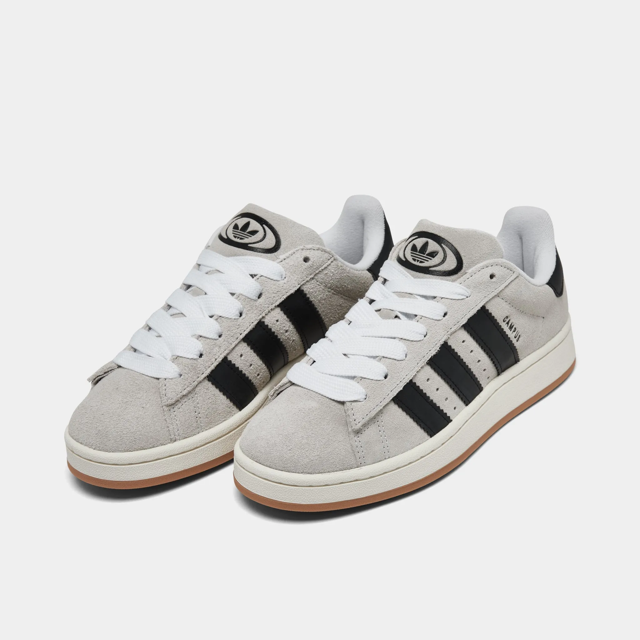 adidas Originals Women's Campus 00s Crystal / Core Black - Off White High Top Stability Vibrant sole