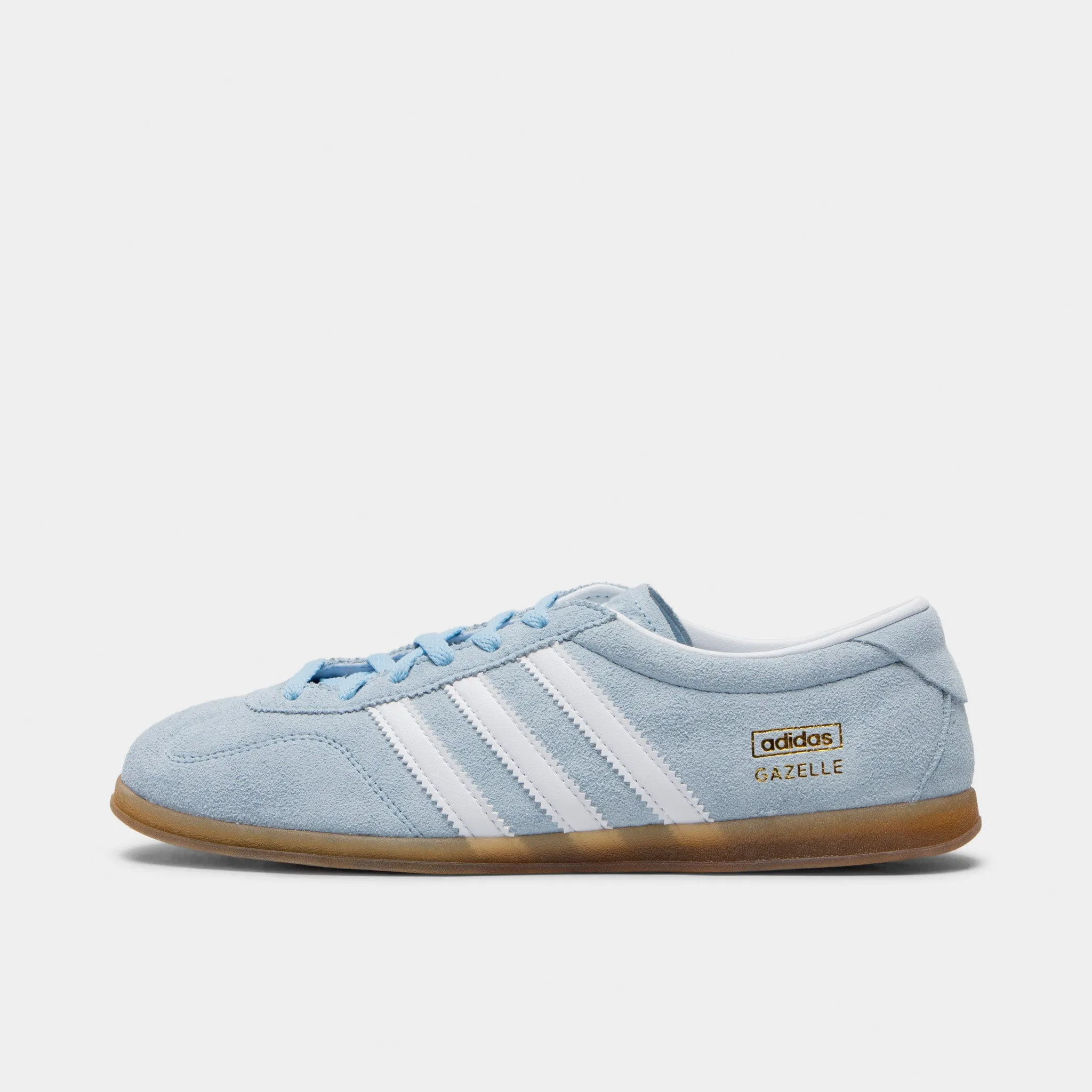 adidas Originals Women's Gazelle Lo Pro Clear Sky / White - Gum Sweat Resistant