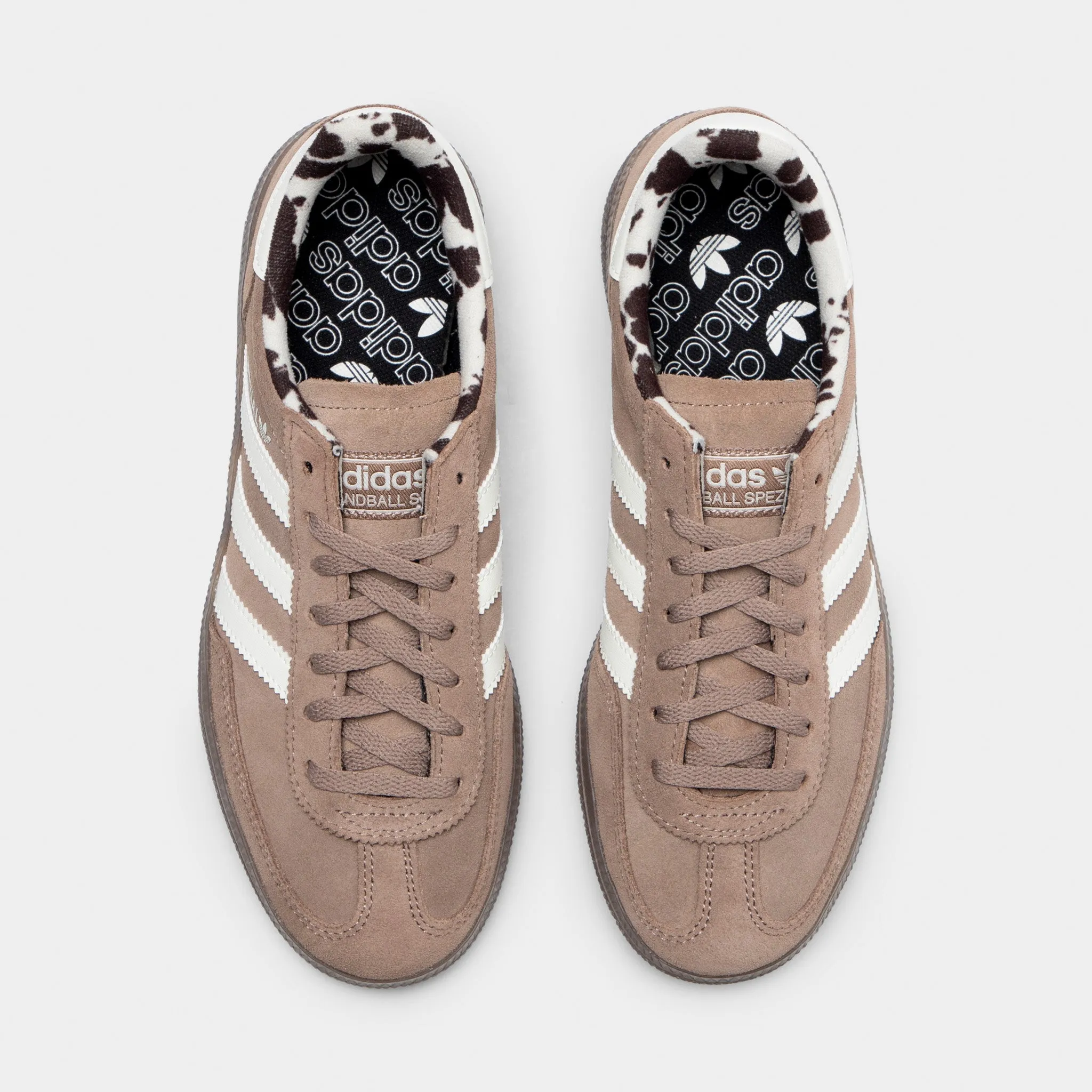 Cushioning Cloud Tech adidas Originals Women's Handball Spezial Chalky Brown / Off White - Gum