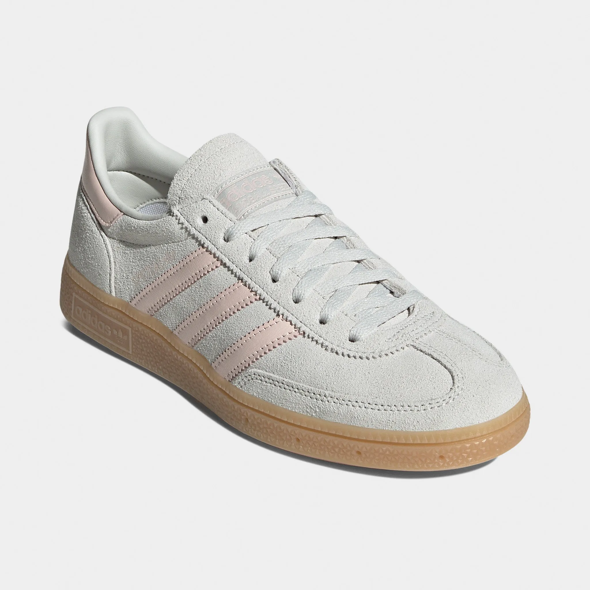 Cushioned Step adidas Originals Women's Handball Spezial Orbit Grey / Wonder Quartz - Gum