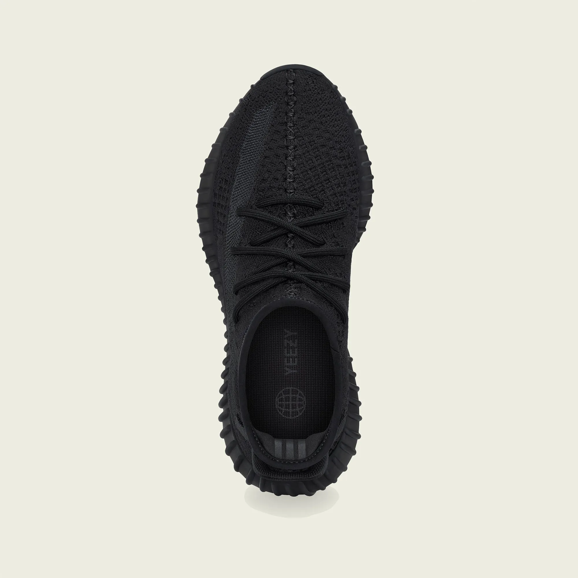 adidas Originals Yeezy Boost 350V2 / Onyx Hyperlock Heel Rubberized Edges