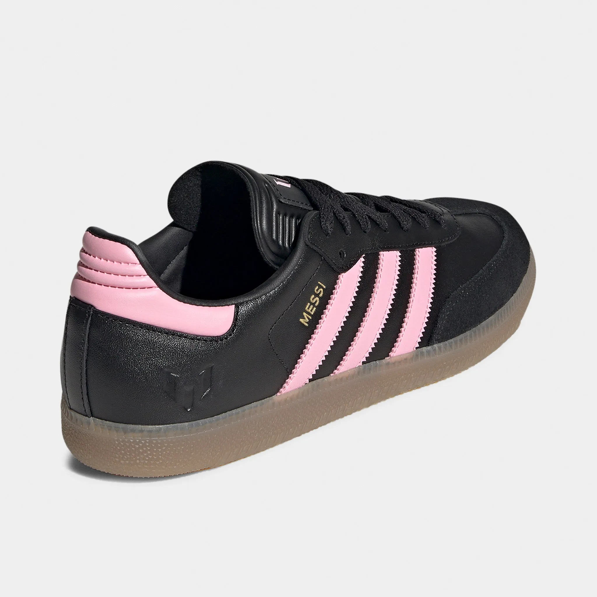 adidas Samba Messi Black / Gold Stable Path Seamless Motion Efficiency