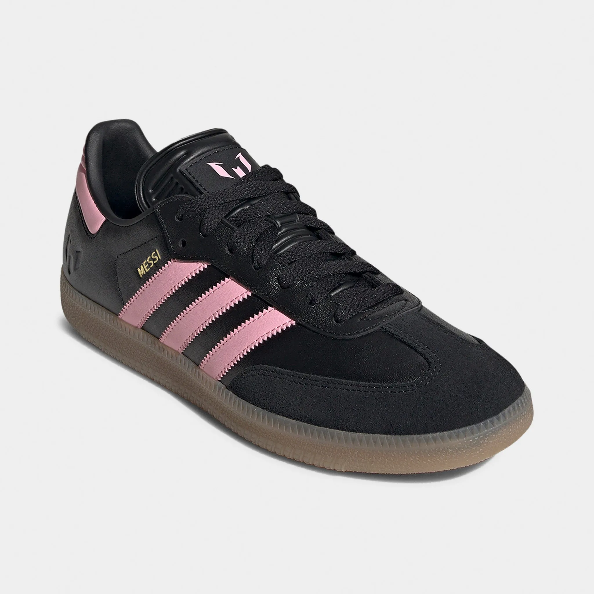 Bonded Seamless High Rebound Cushioning adidas Samba Messi Black / Gold