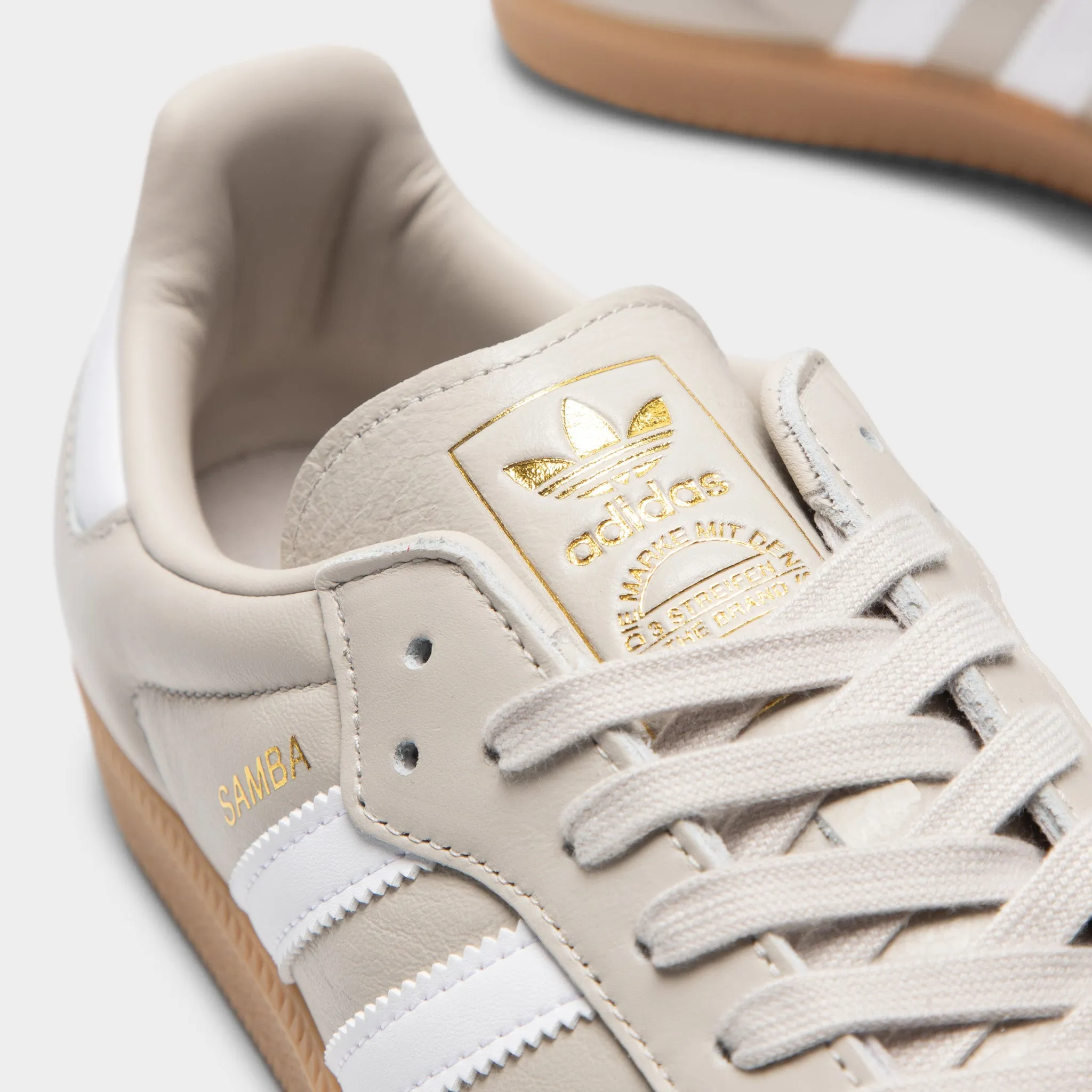 Adidas Samba OG Alluminum / White - Gum Functional Flex Fashion Forward