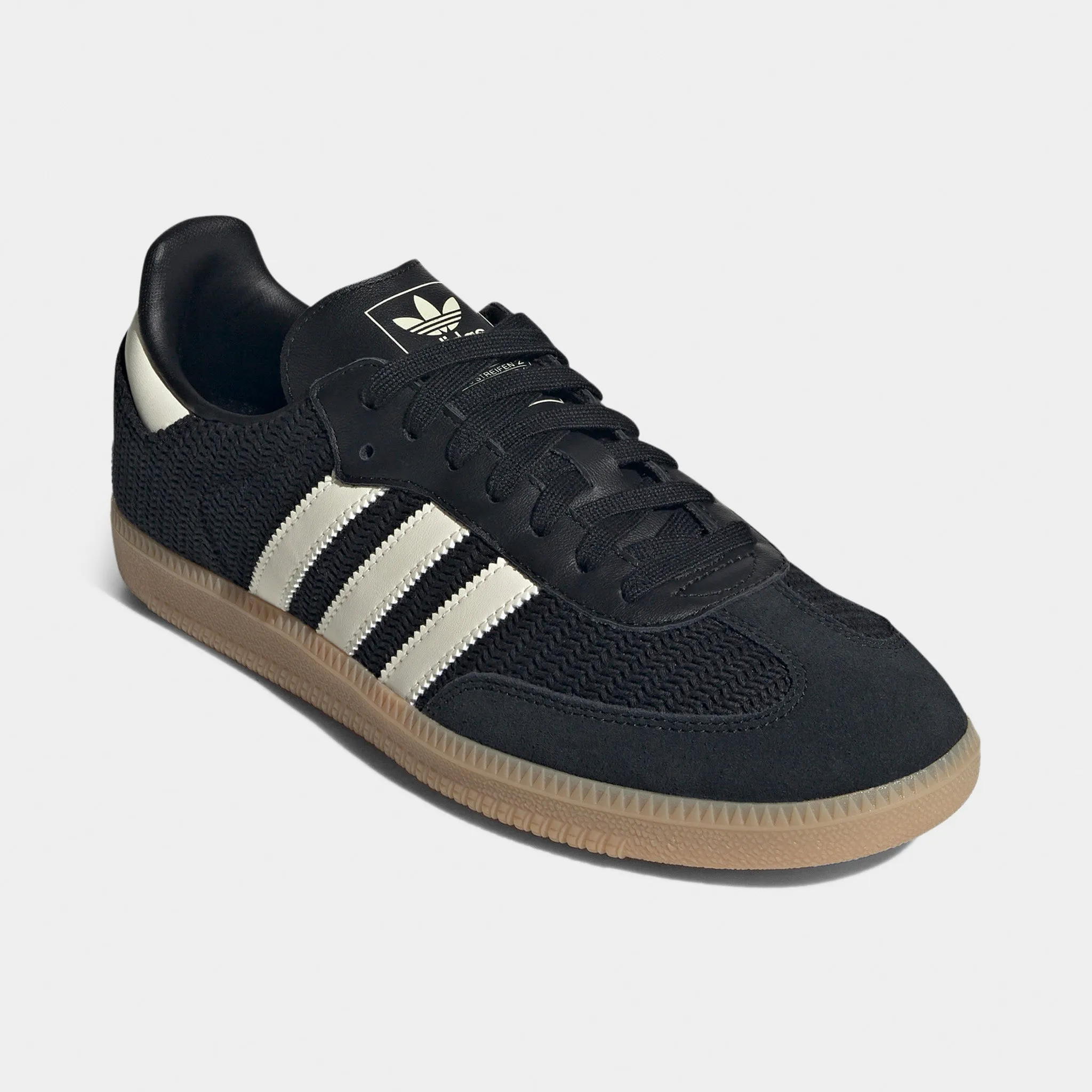 adidas Samba OG Core Black / Cream White - Magic Beige Abrasion Resistant TPU