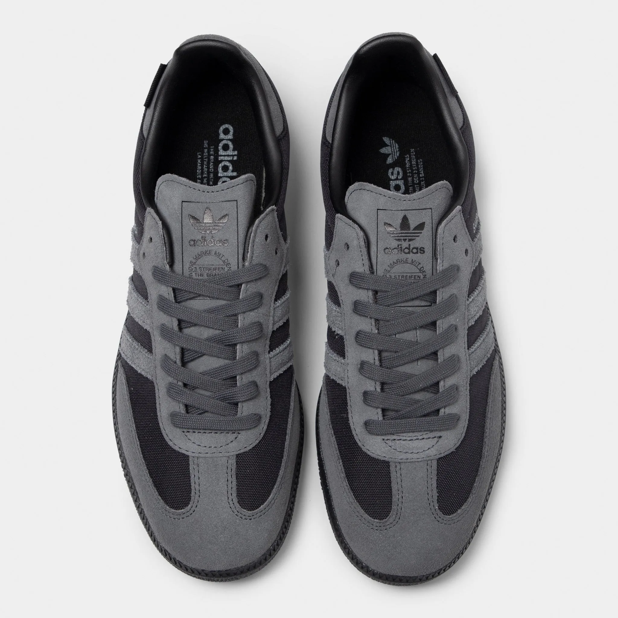 adidas Samba OG Core Black / Grey Abrasion Shield Technology